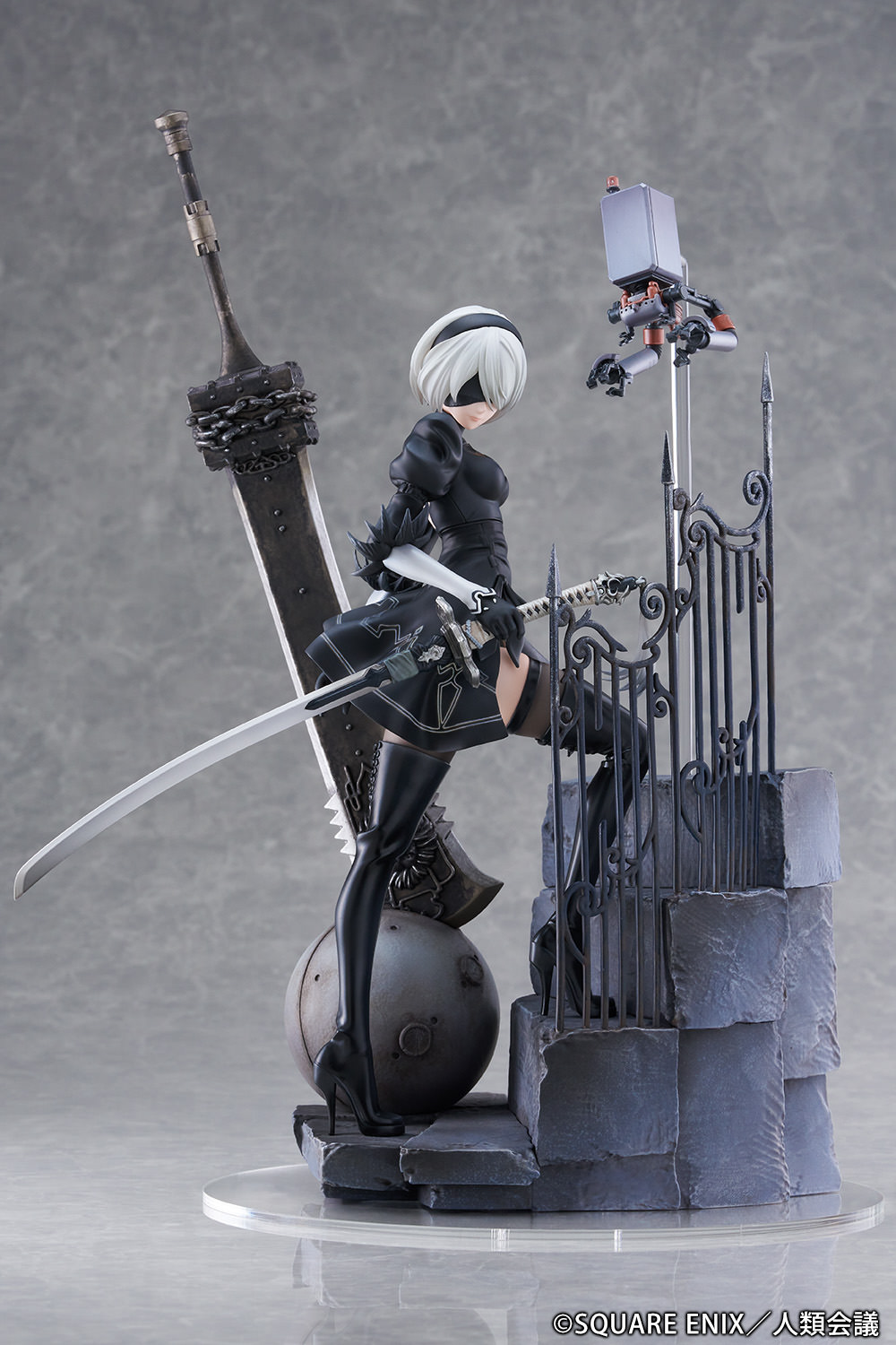NieR: Automata YoRHa No. 2 Type B (Search) Collectible Figure  (Prototype Shown) View 8