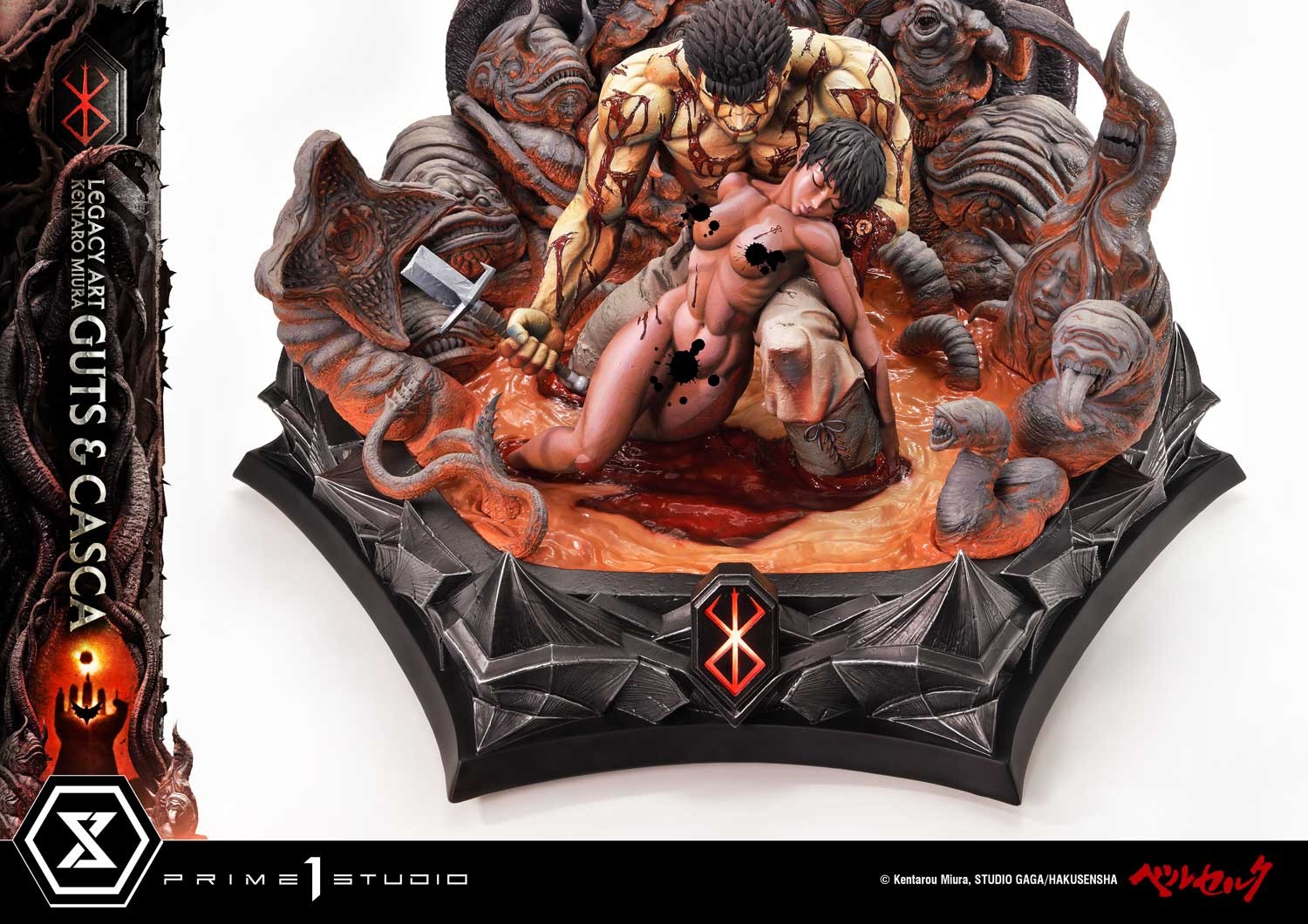Berserk Guts & Casca Quarter Scale Statue  (Prototype Shown) View 17
