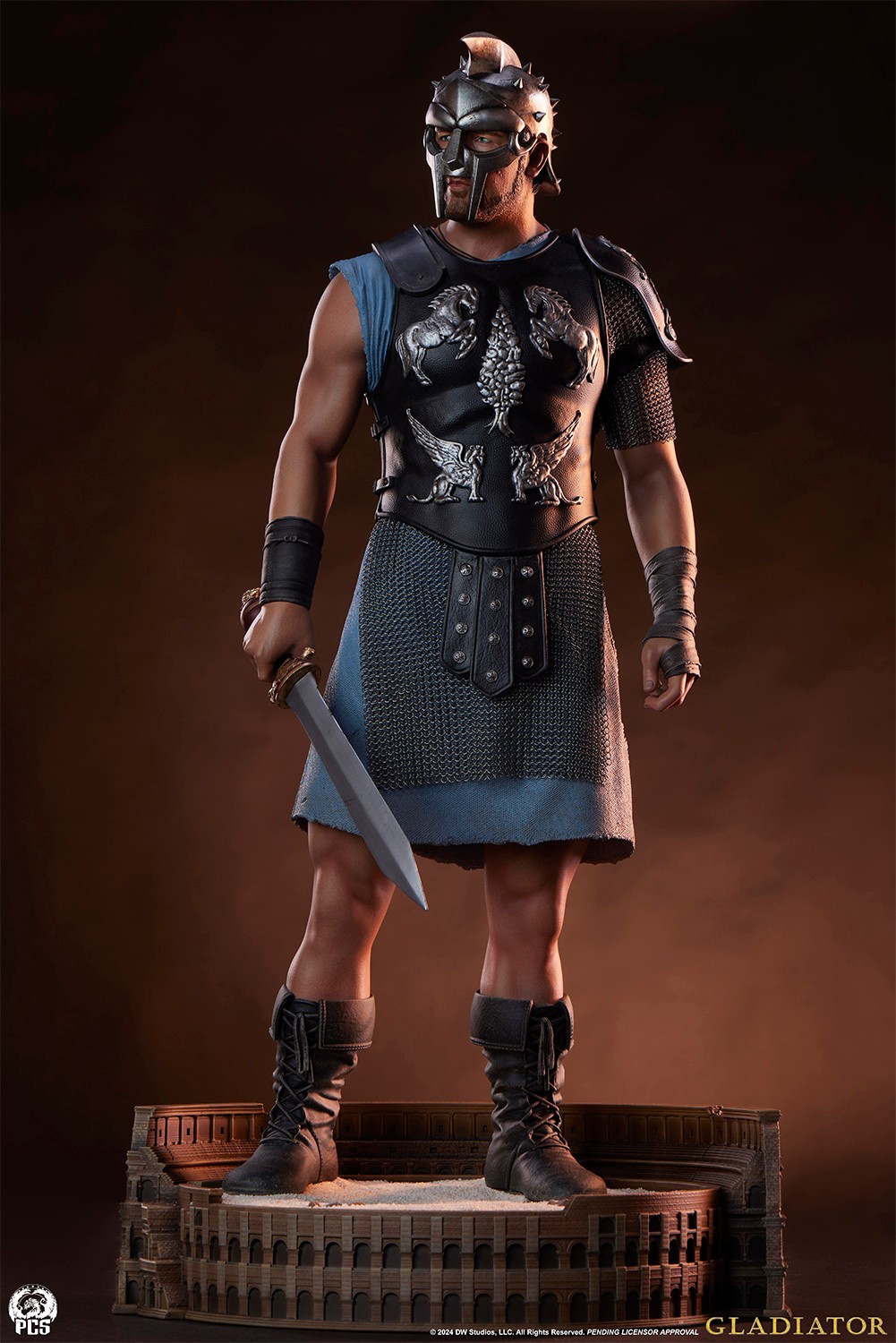 Gladiator Maximus 1:3 Scale Statue  (Prototype Shown) View 10