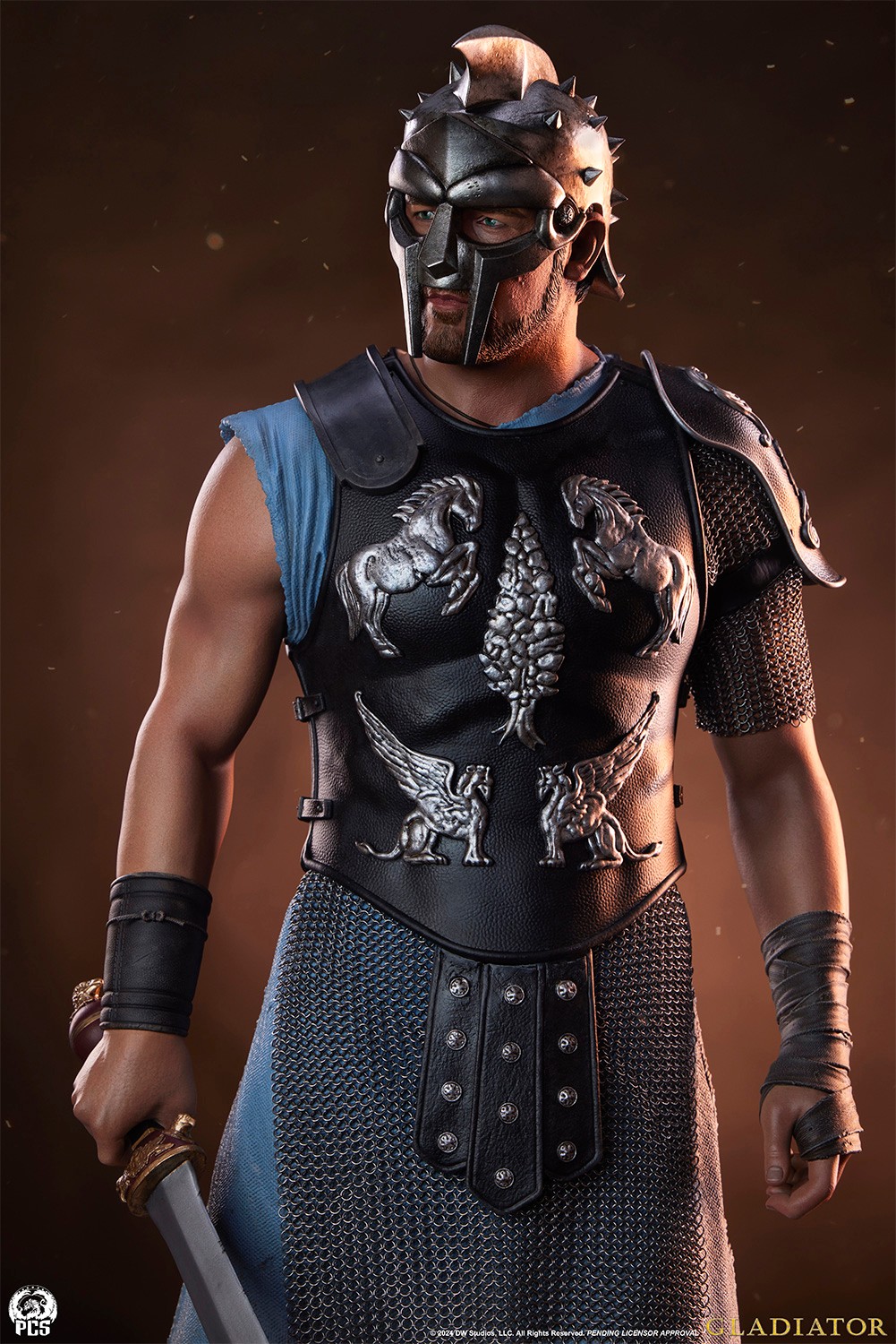 Gladiator Maximus 1:3 Scale Statue  (Prototype Shown) View 13