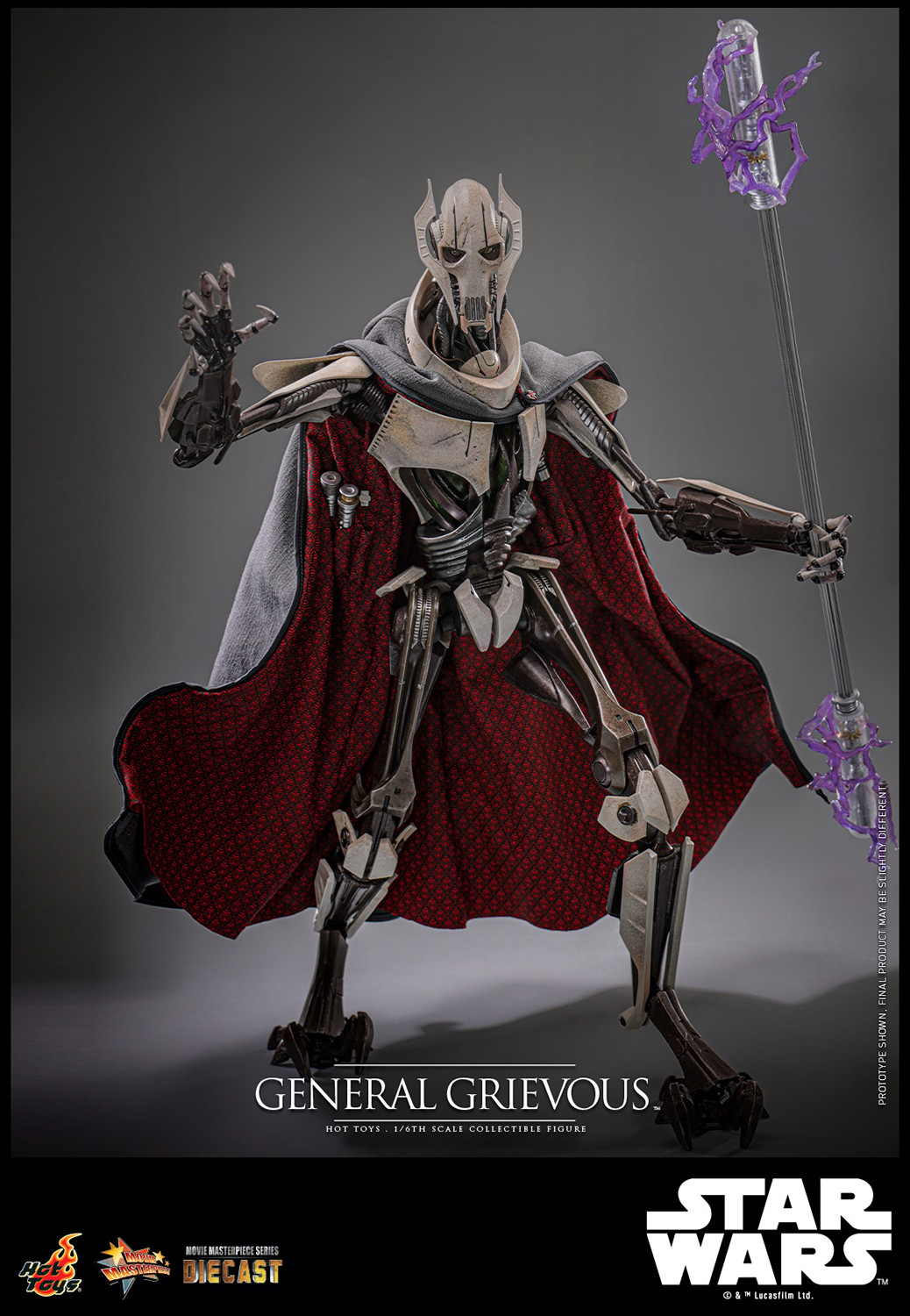 Star Wars General Grievous™ Sixth Scale Figure  Collector Edition (Prototype Shown) View 7