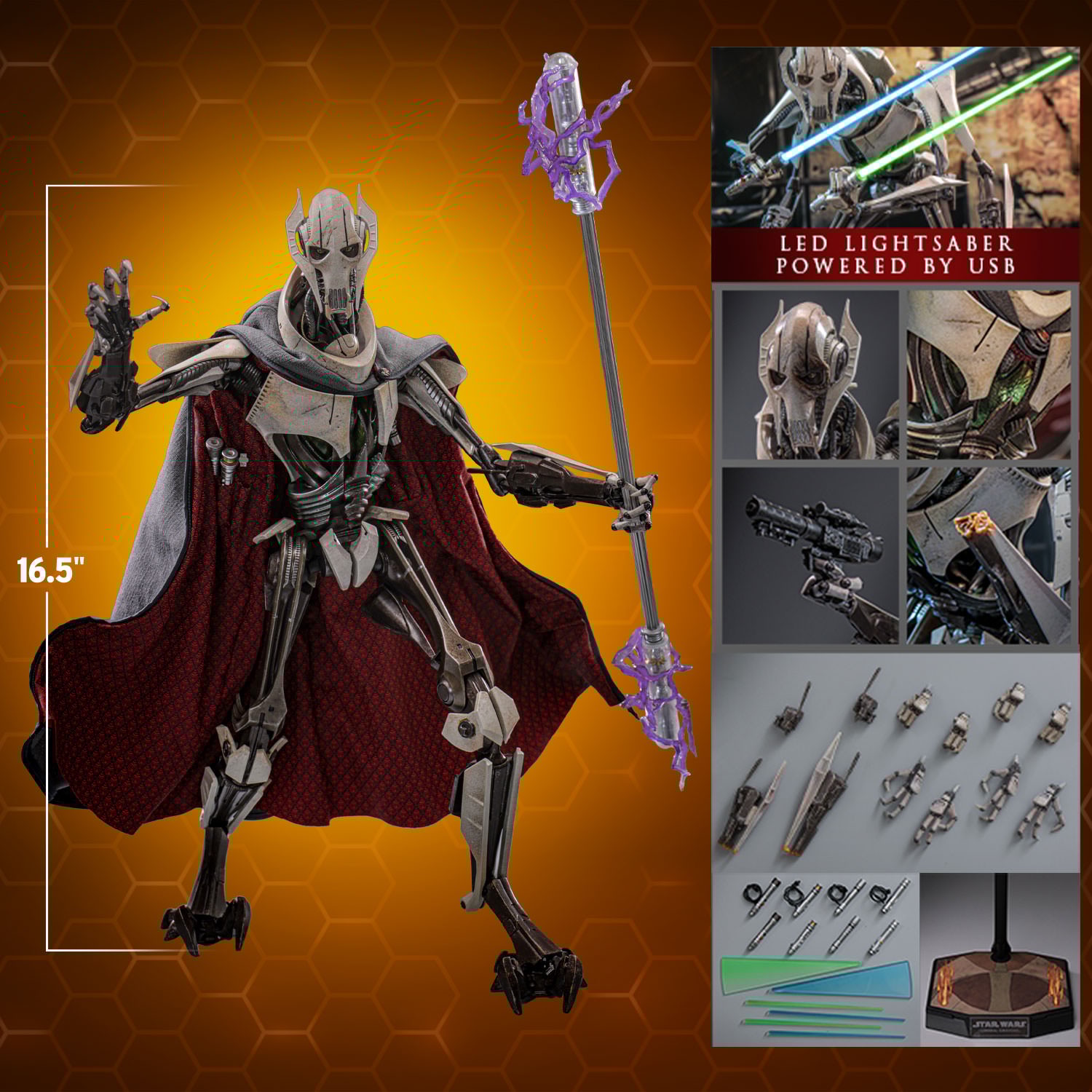 General grievous 6 inch figure sale