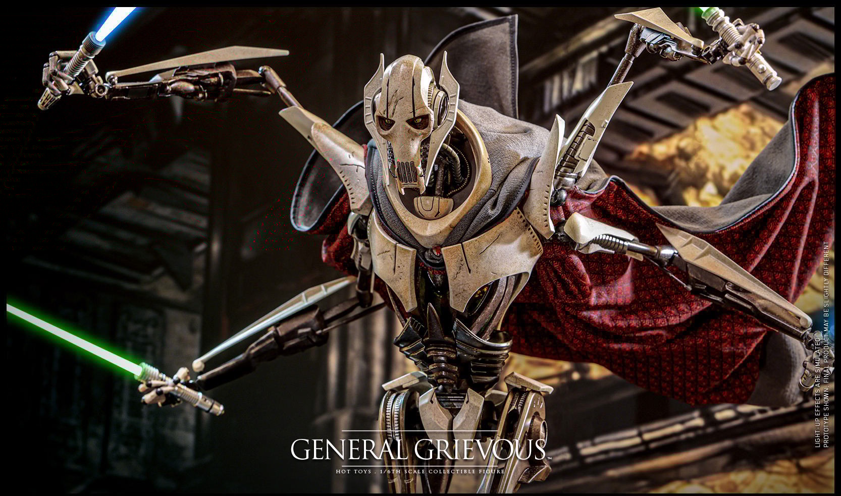 General Grievous Sixth Scale Figure by Hot Toys | Sideshow