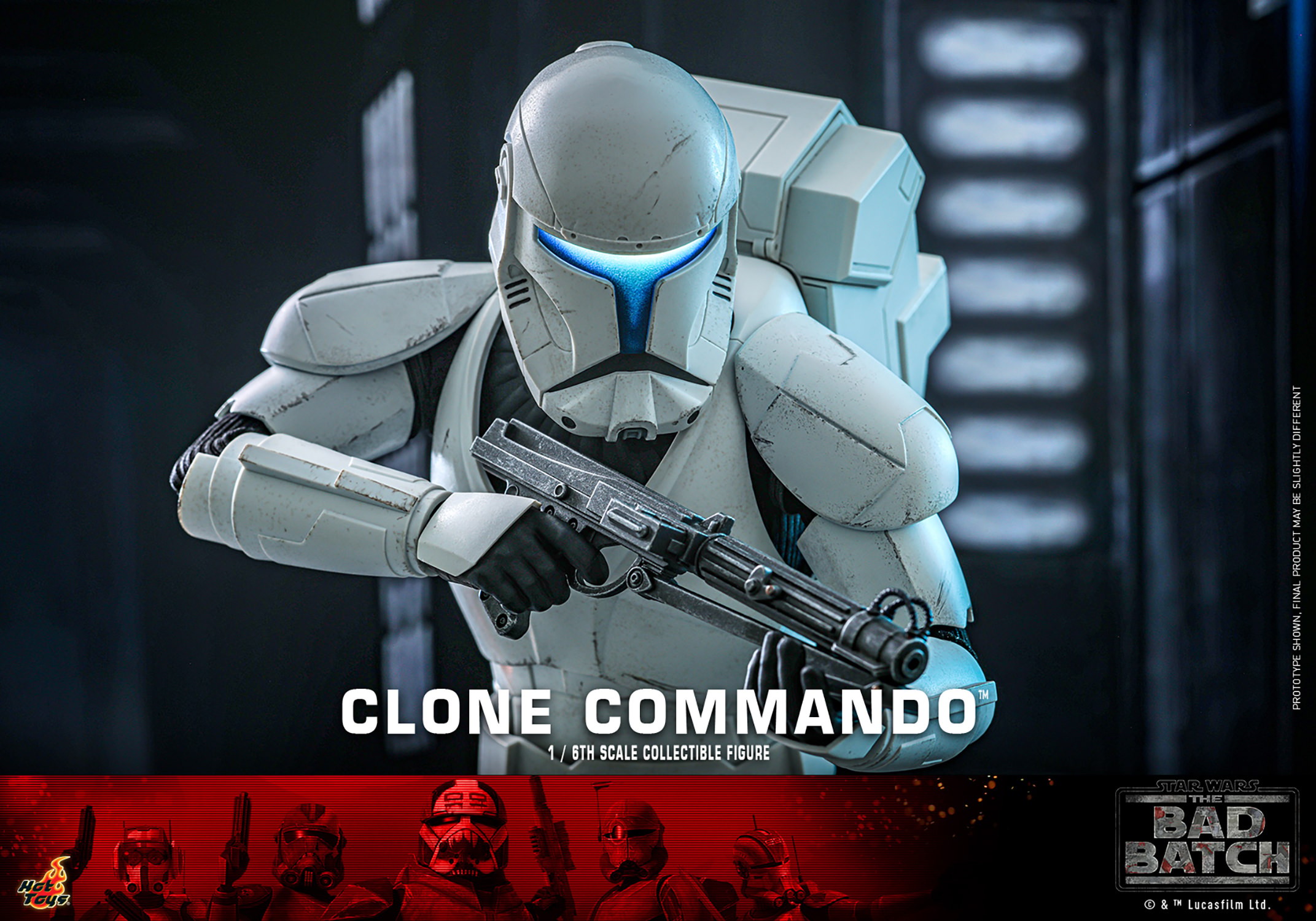 Star Wars Clone Commando Sixth Scale Figure  (Prototype Shown) View 8
