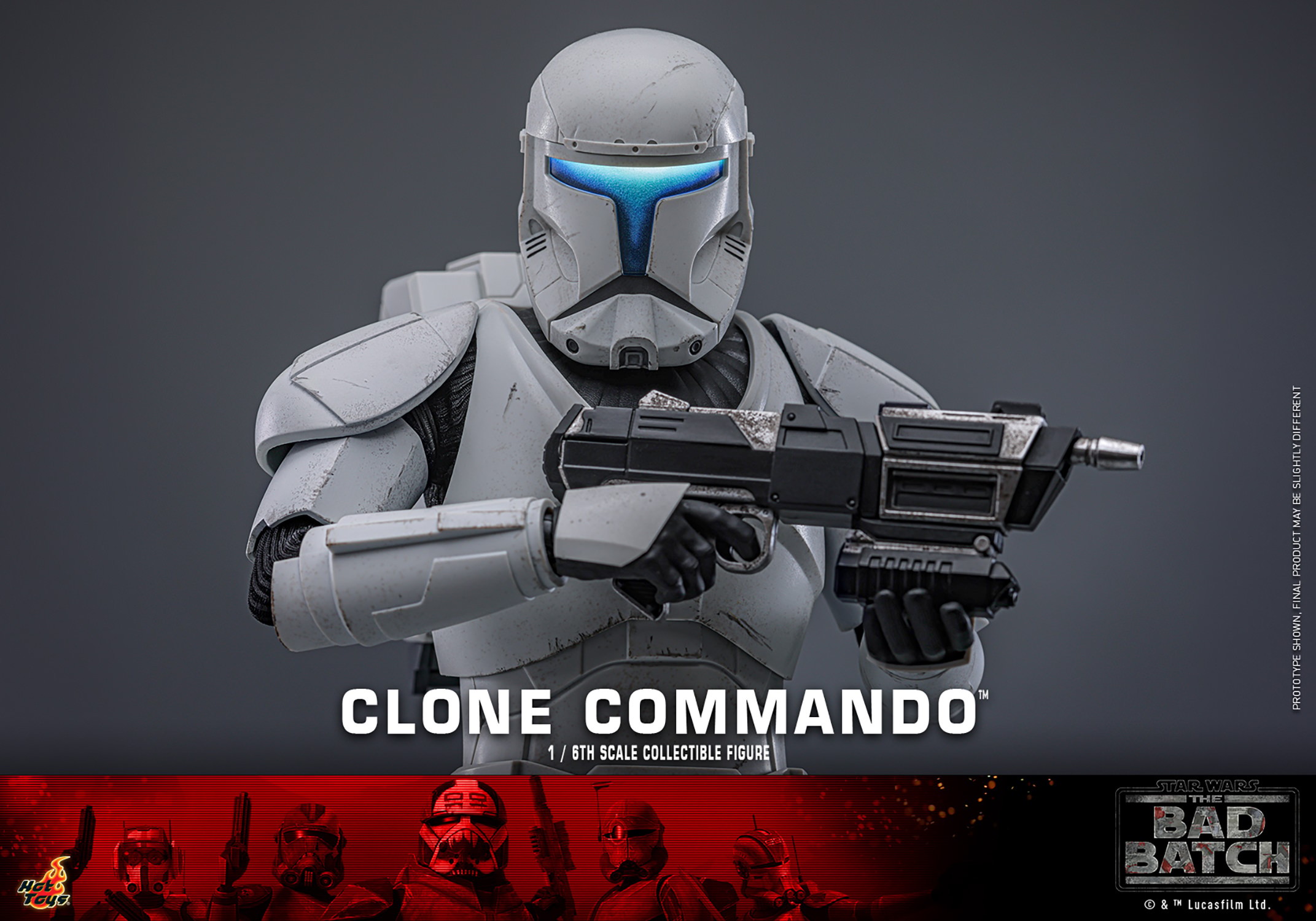 Star Wars Clone Commando Sixth Scale Figure  (Prototype Shown) View 9