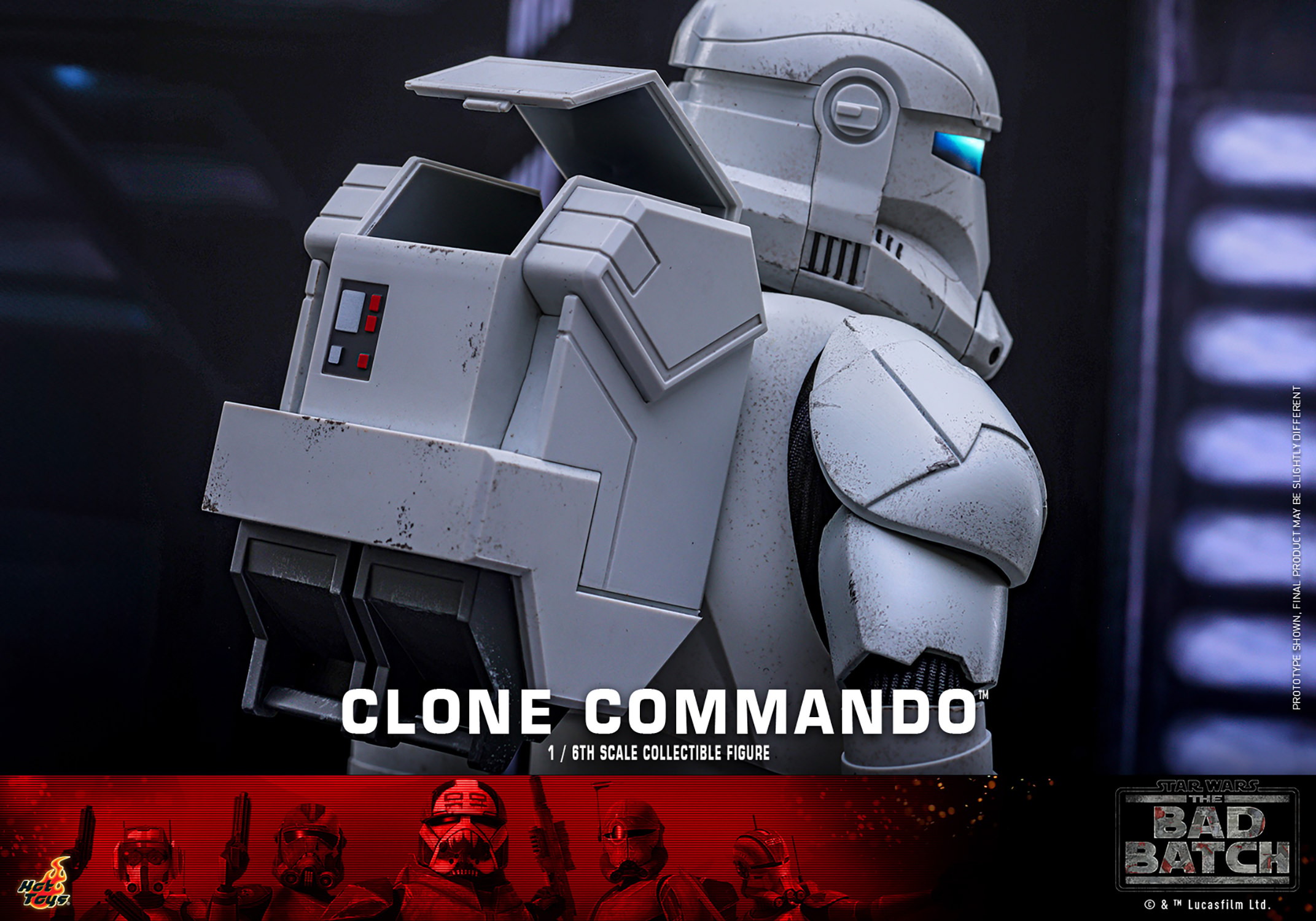 Star Wars Clone Commando Sixth Scale Figure  (Prototype Shown) View 17
