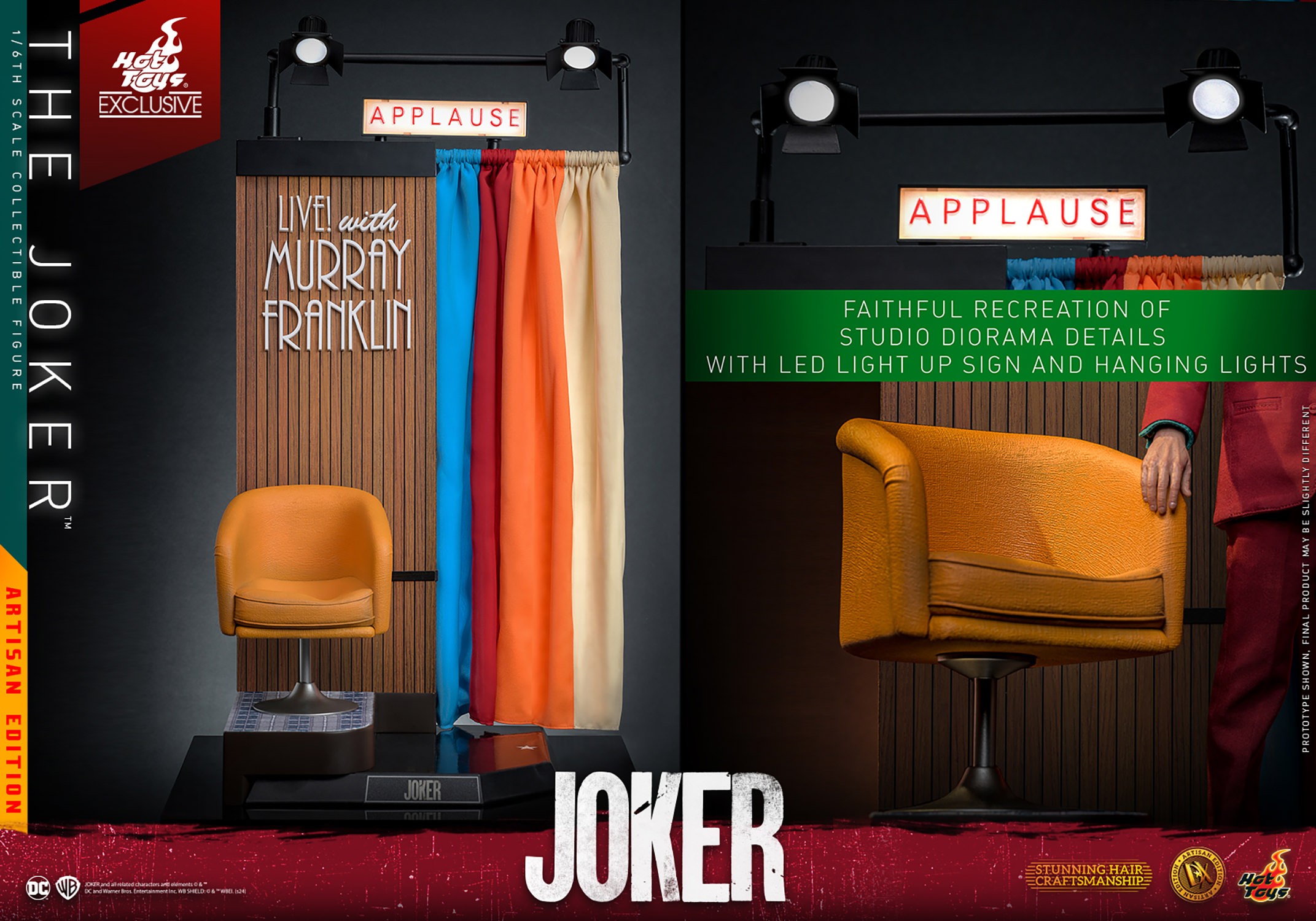 DC Comics The Joker (Artisan Edition) Sixth Scale Figure  (Prototype Shown) View 12