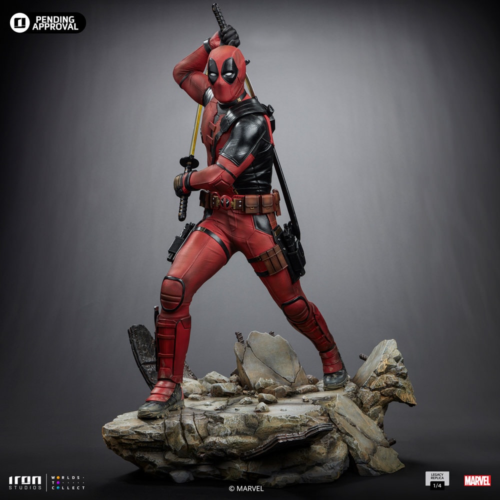 Marvel Deadpool Quarter Scale Statue  (Prototype Shown) View 10