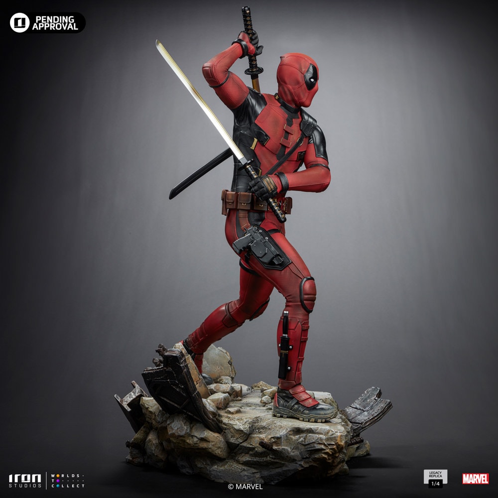 Marvel Deadpool Quarter Scale Statue  (Prototype Shown) View 12