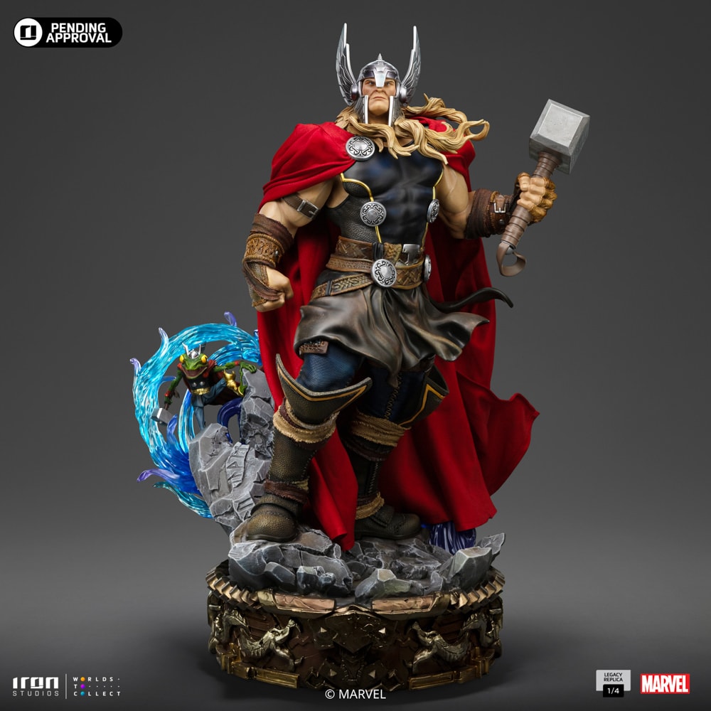 Marvel Thor Unleashed Quarter Scale Statue  (Prototype Shown) View 6