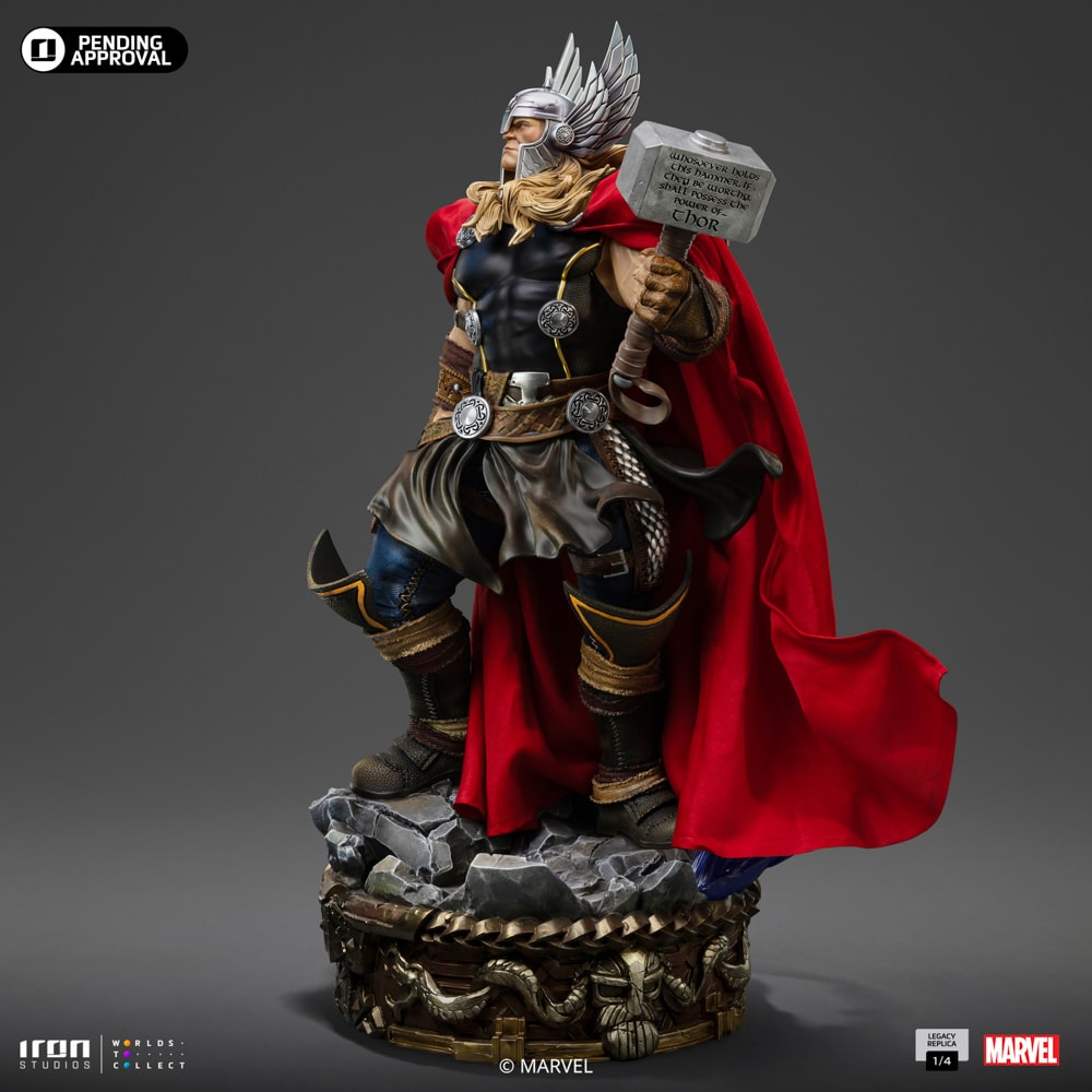 Marvel Thor Unleashed Quarter Scale Statue  (Prototype Shown) View 7