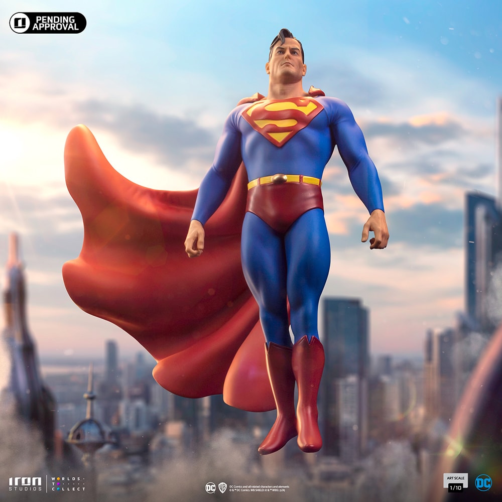 Superman Classic 1:10 Art Scale Statue by Iron Studios