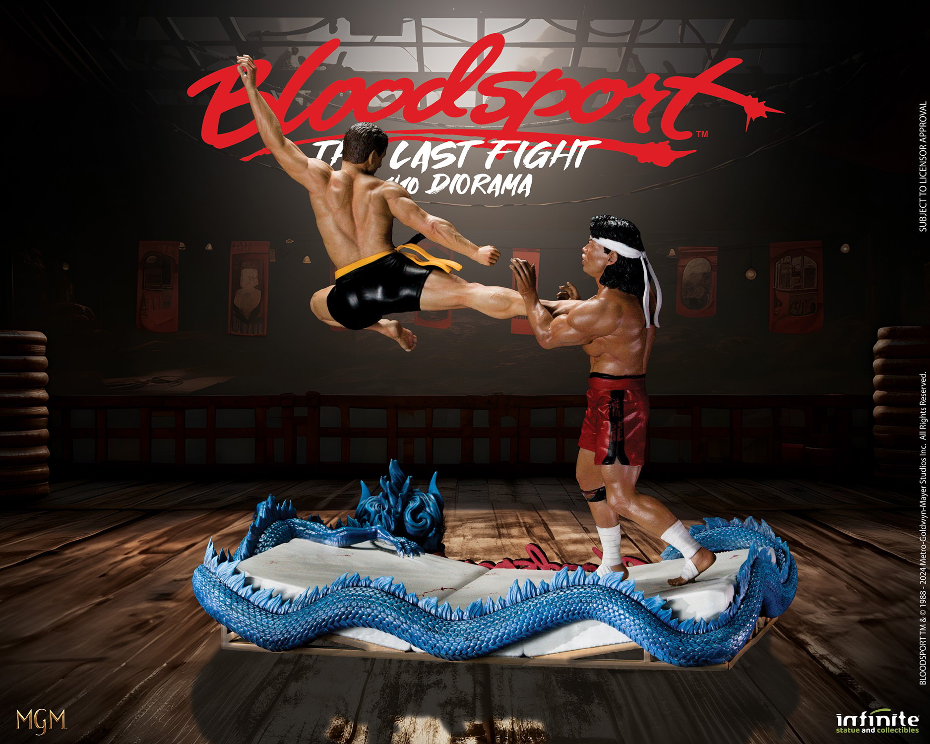 Bloodsport The Last Fight Diorama  (Prototype Shown) View 12