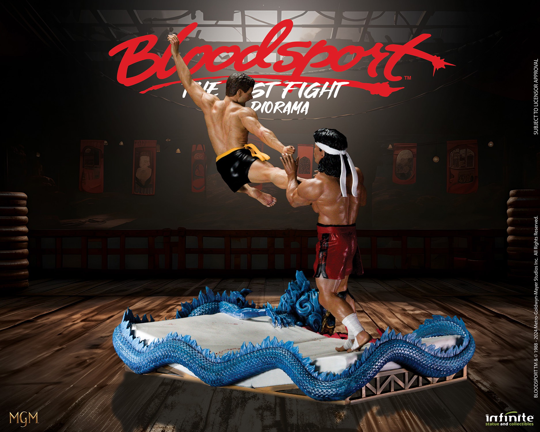 Bloodsport The Last Fight Diorama  (Prototype Shown) View 13