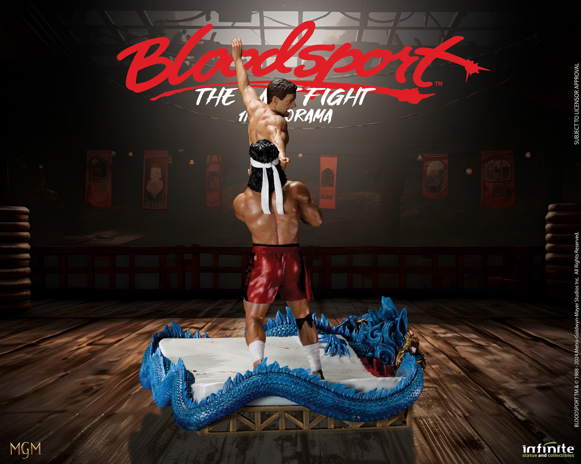 Bloodsport The Last Fight Diorama  (Prototype Shown) View 14