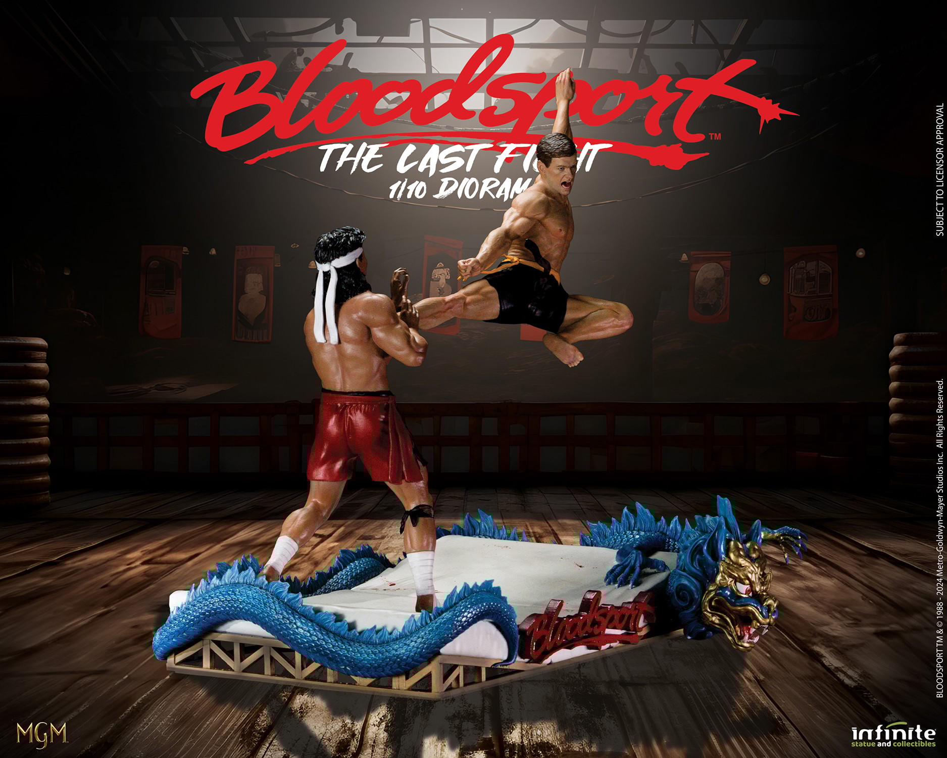 独創的 1:10 Fight Last The Scale Statue Infinite by Diorama その他