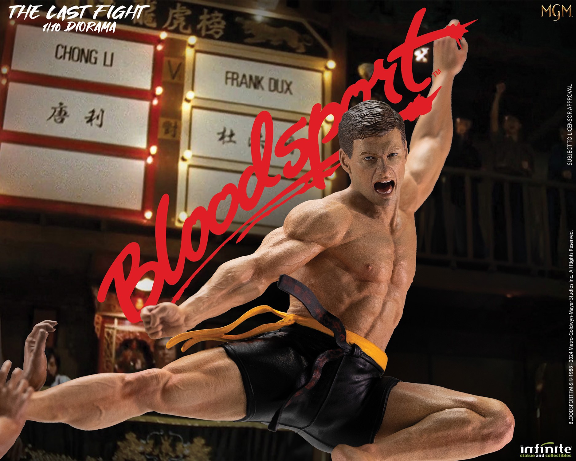 Bloodsport The Last Fight Diorama  (Prototype Shown) View 21