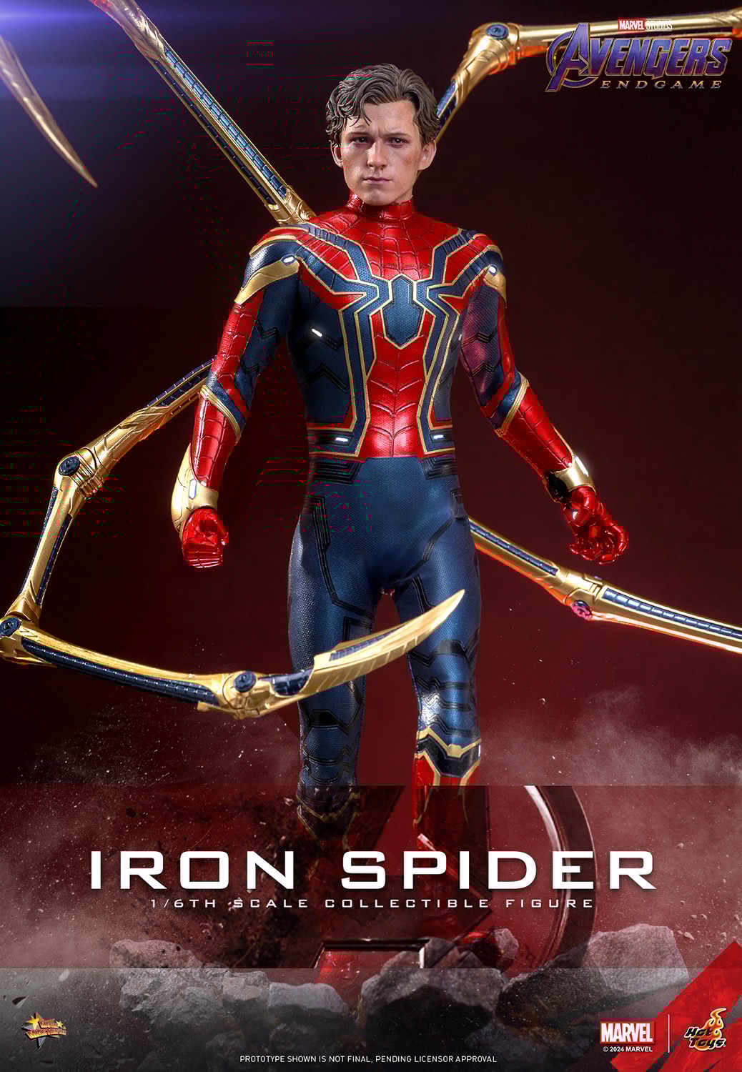 Marvel Iron Spider Sixth Scale Figure  Collector Edition (Prototype Shown) View 1