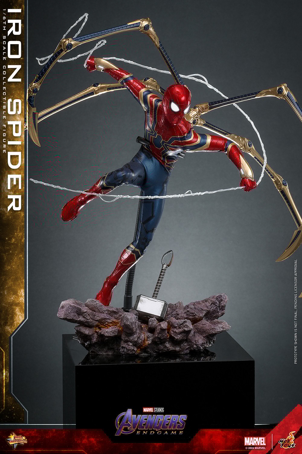 Marvel Iron Spider Sixth Scale Figure  Collector Edition (Prototype Shown) View 10