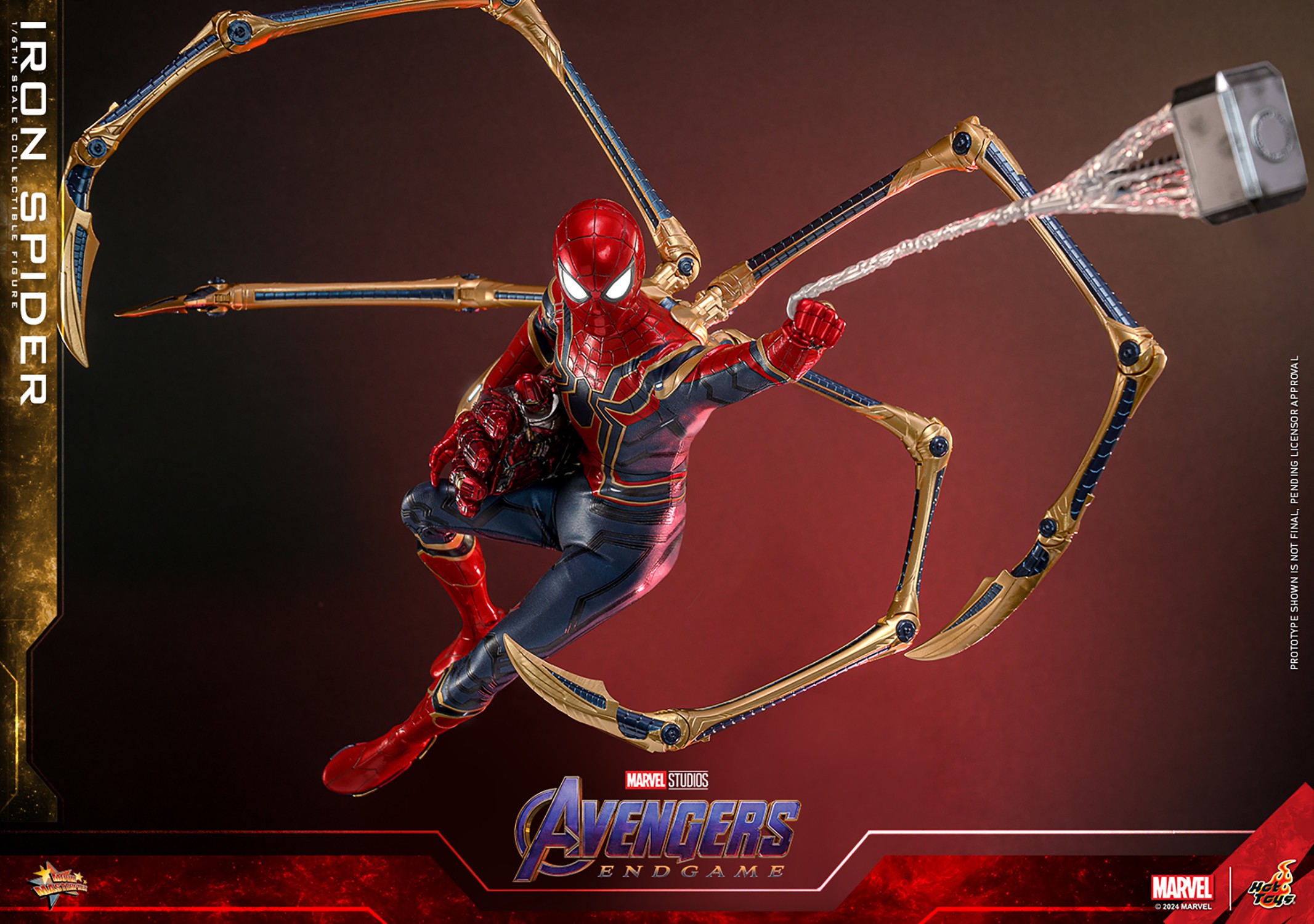 Marvel Iron Spider Sixth Scale Figure  Collector Edition (Prototype Shown) View 14