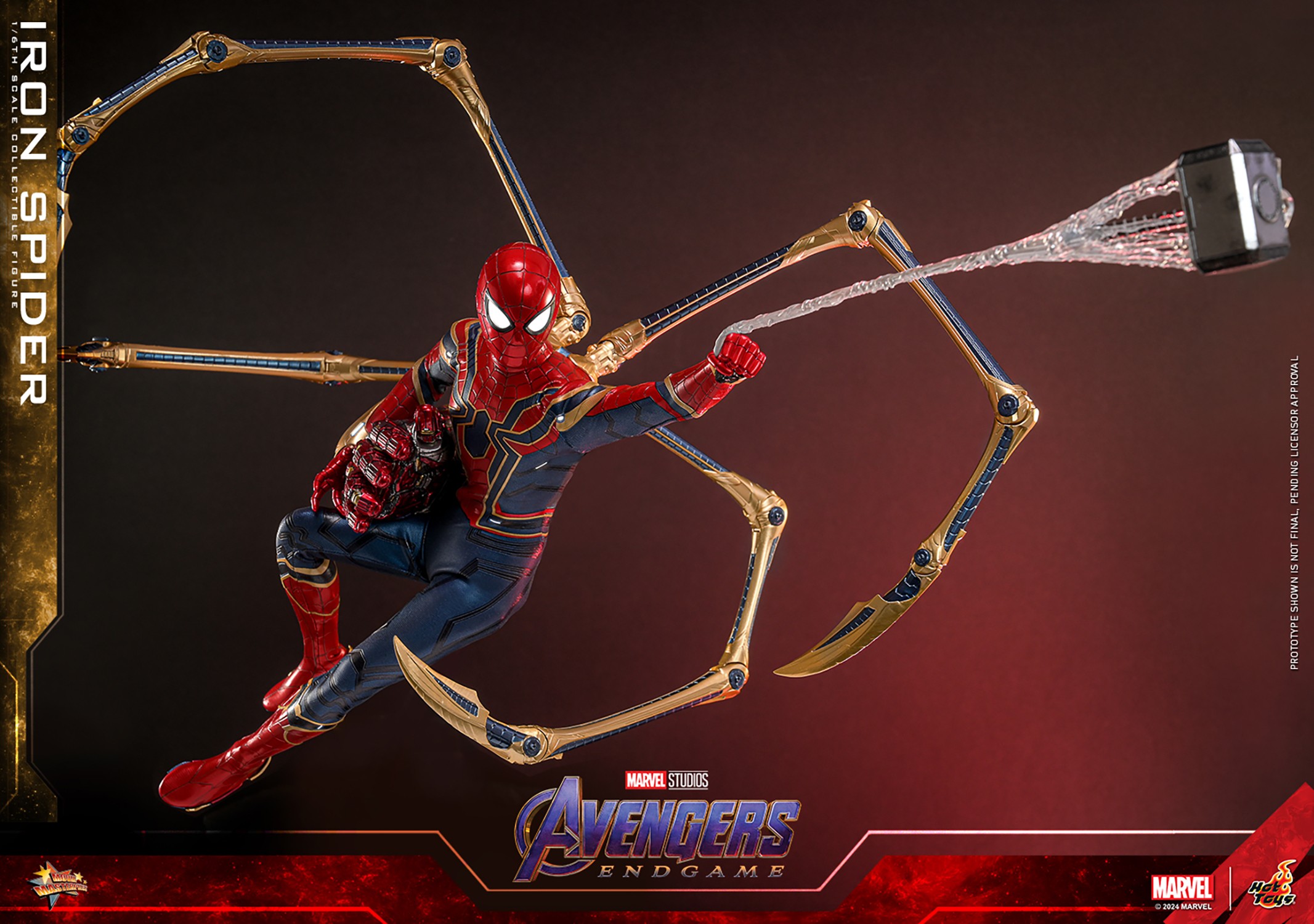 Marvel Iron Spider Sixth Scale Figure  Collector Edition (Prototype Shown) View 15