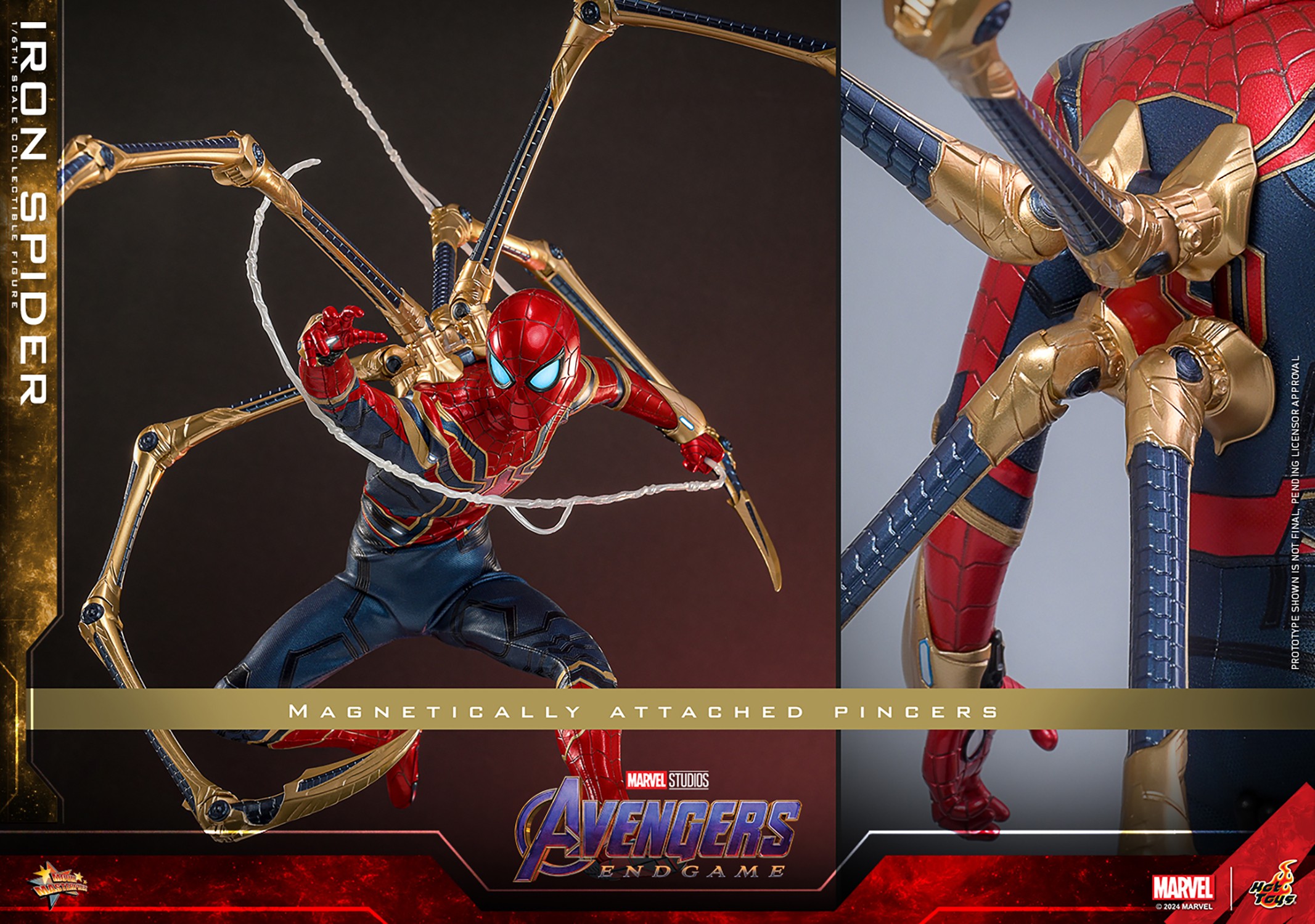Marvel Iron Spider Sixth Scale Figure  Collector Edition (Prototype Shown) View 19