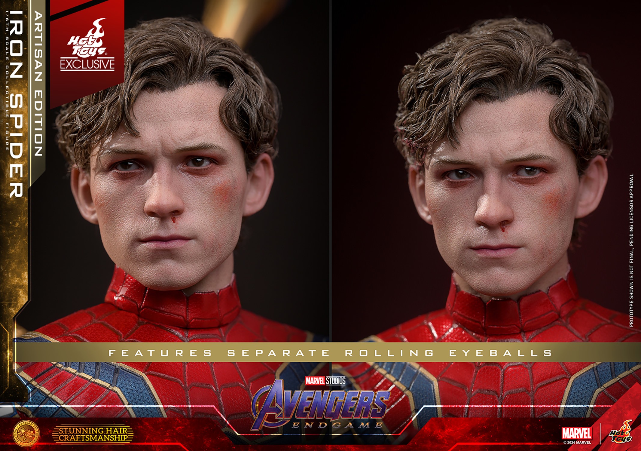 Marvel Iron Spider (Artisan Edition) Sixth Scale Figure  (Prototype Shown) View 17