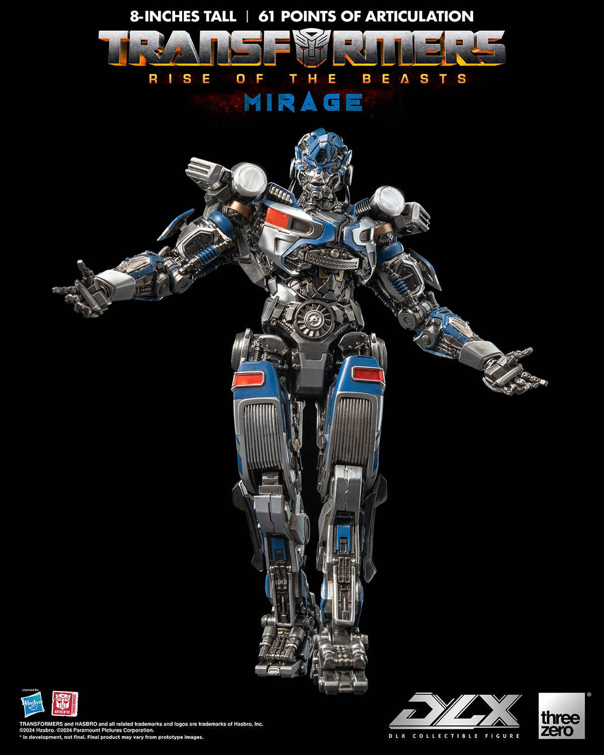 Transformers Mirage DLX Collectible Figure  (Prototype Shown) View 6