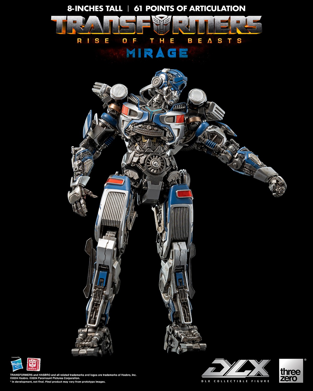 Transformers Mirage DLX Collectible Figure  (Prototype Shown) View 7