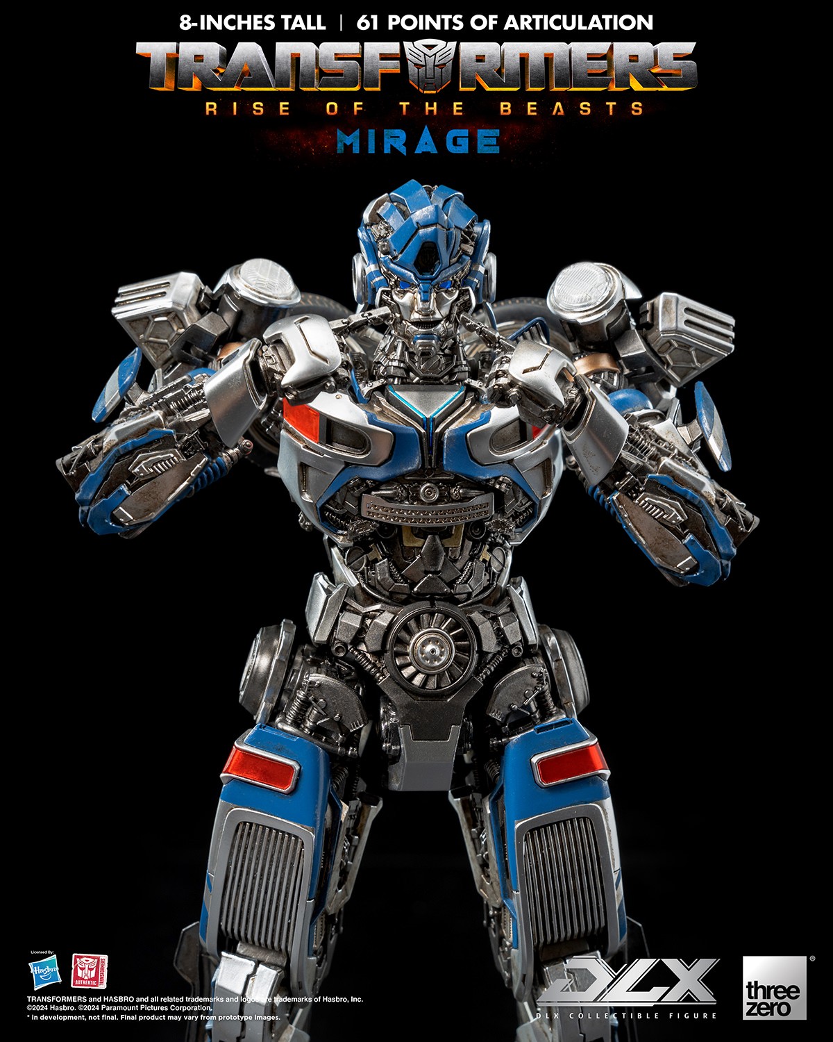 Transformers Mirage DLX Collectible Figure  (Prototype Shown) View 10