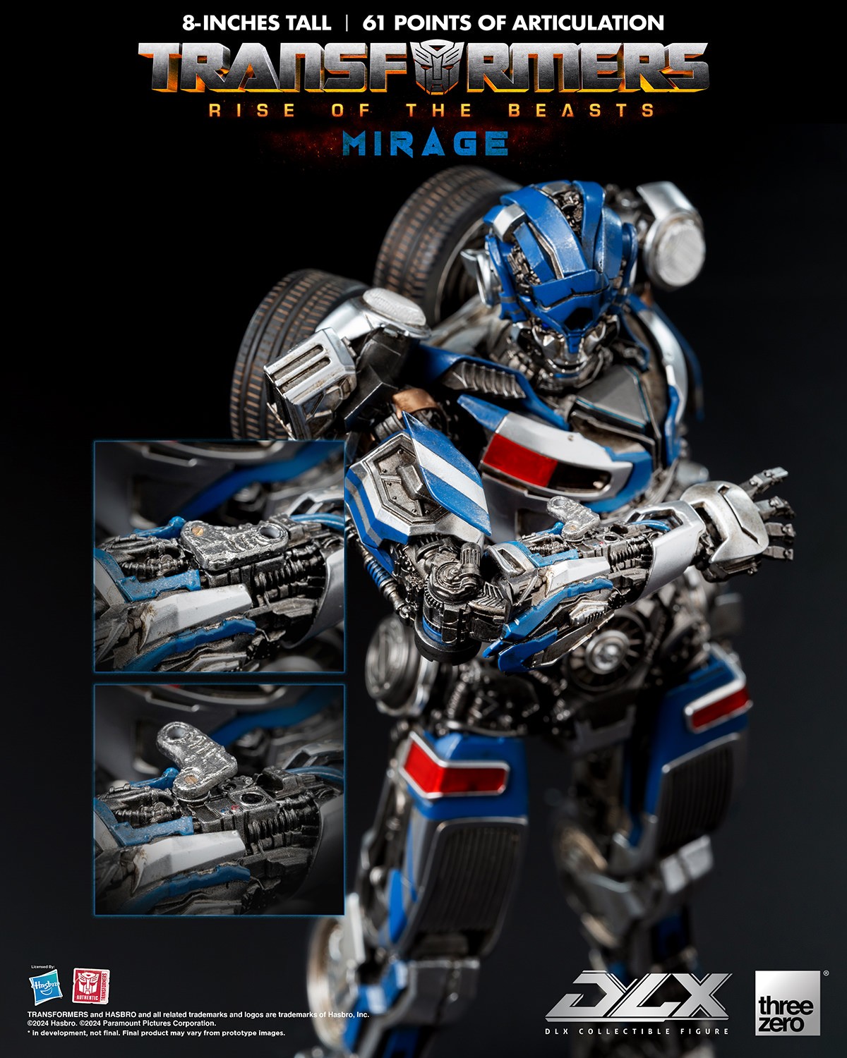 Transformers Mirage DLX Collectible Figure  (Prototype Shown) View 11