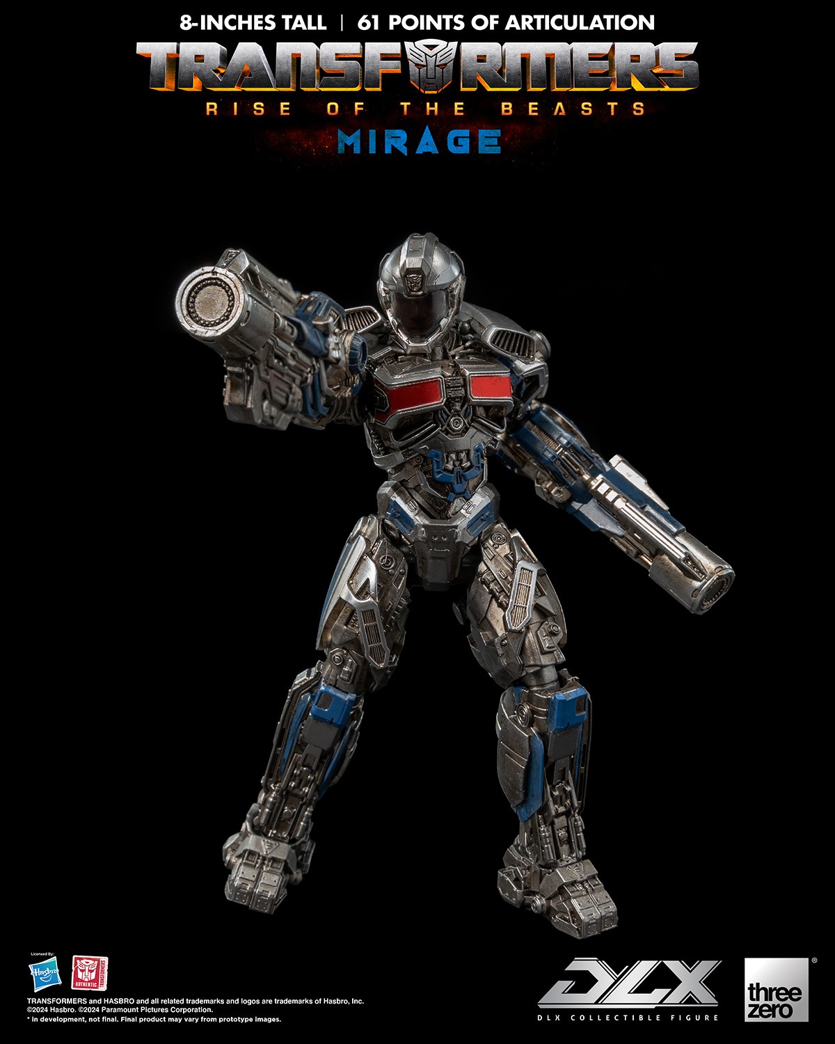Transformers Mirage DLX Collectible Figure  (Prototype Shown) View 12
