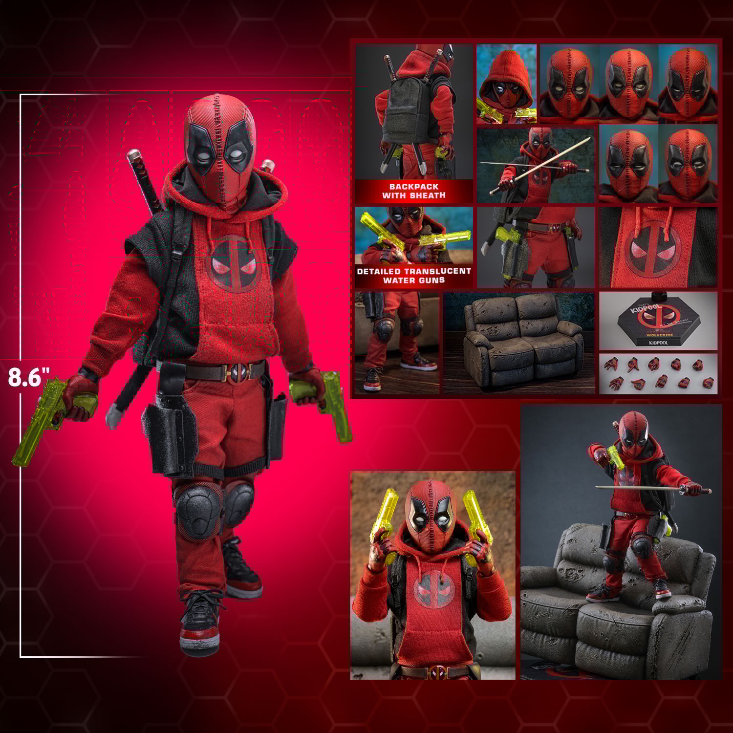 キッドプール　ホットトイズ Deadpool vs Wolverine db29f75a-ded3-453d-b8bb-