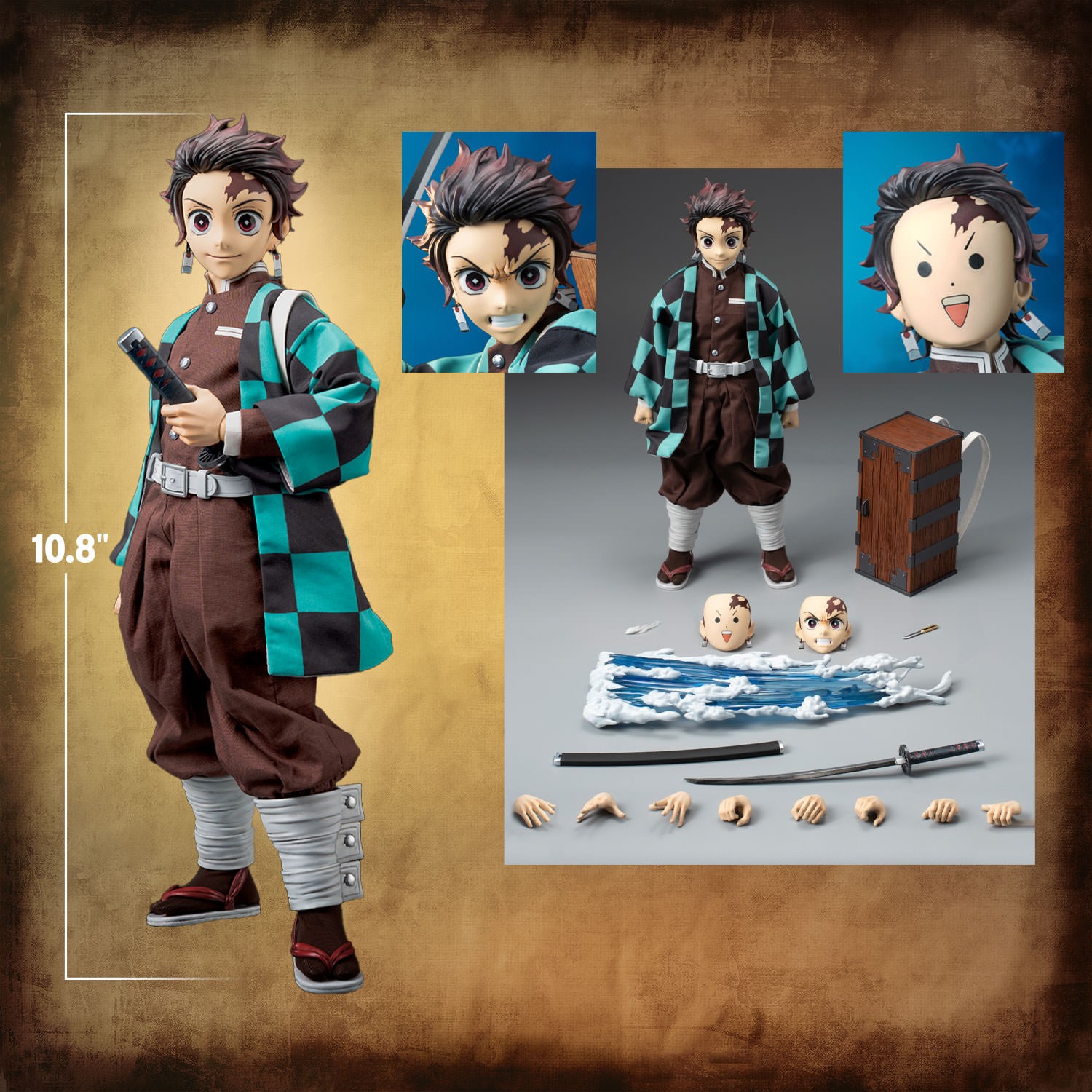 Tanjiro Kamado Sixth Scale Figure by Threezero | Sideshow Collectibles