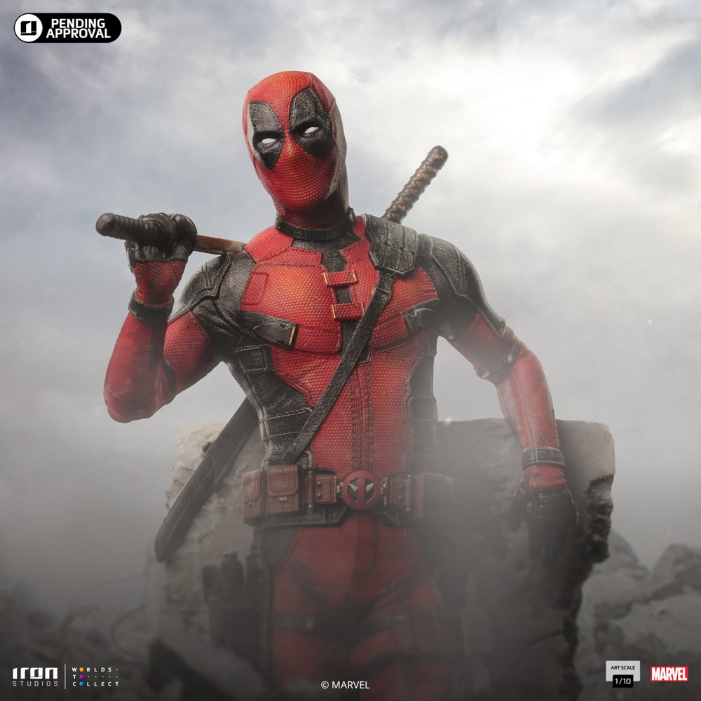 SEGA MARVEL COMICS Deadpool Figure Luminasta New Authentic
