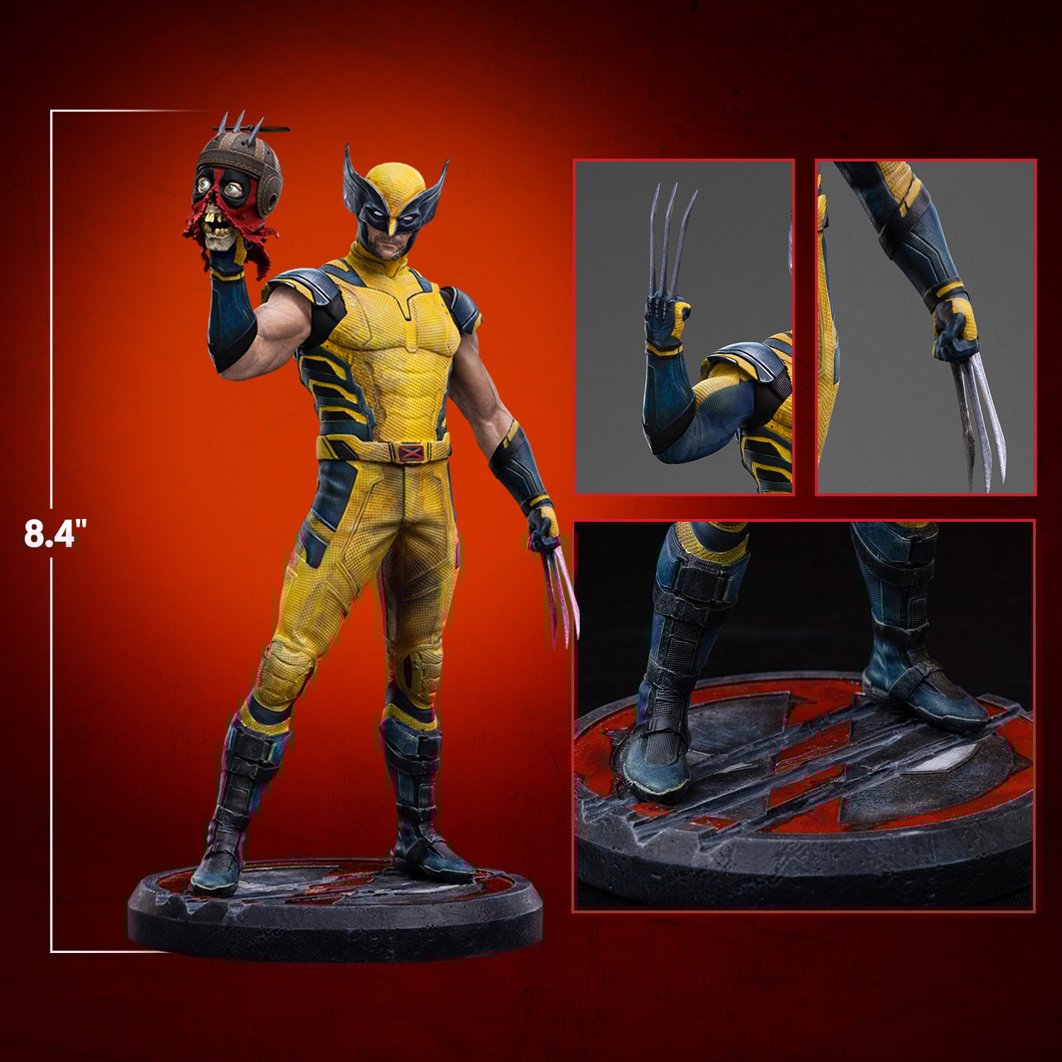 Wolverine 1:10 Art Scale Statue by Iron Studios | Sideshow