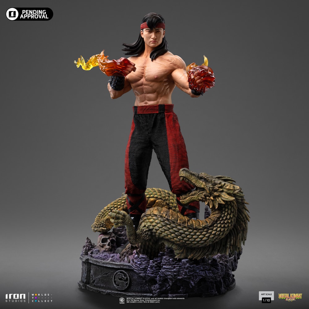 Mortal Kombat Liu Kang 1:10 Scale Statue  (Prototype Shown) View 7