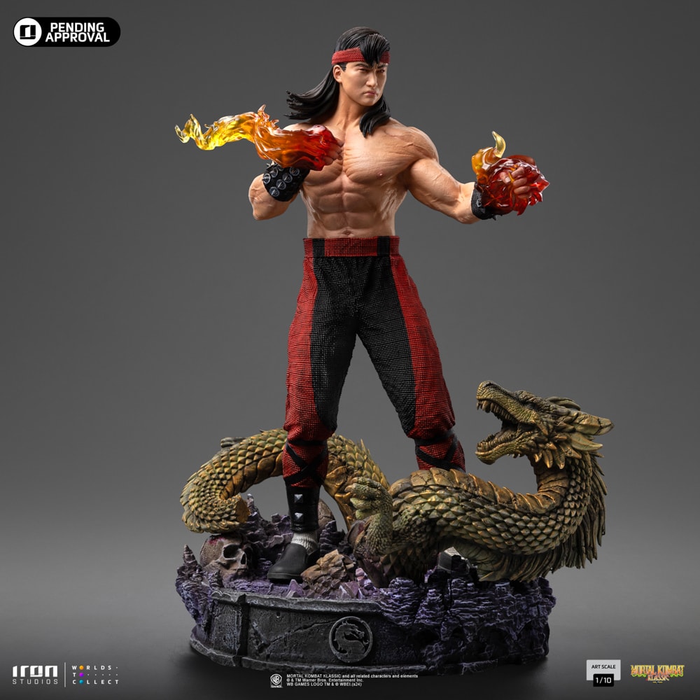 Mortal Kombat Liu Kang 1:10 Scale Statue  (Prototype Shown) View 8