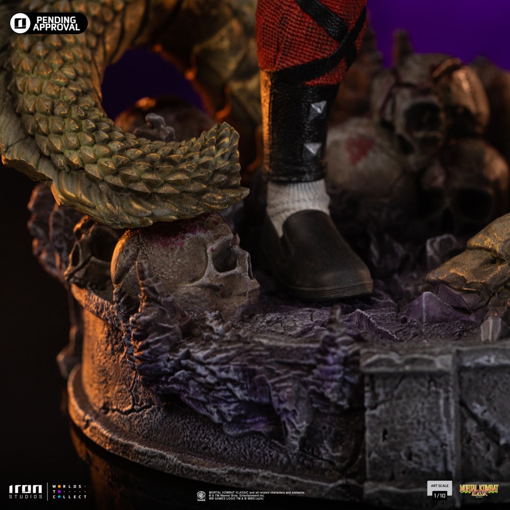 Mortal Kombat Liu Kang 1:10 Scale Statue  (Prototype Shown) View 9