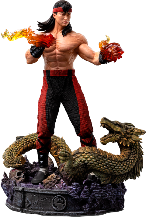 Mortal Kombat Liu Kang 1:10 Scale Statue  (Prototype Shown) View 11