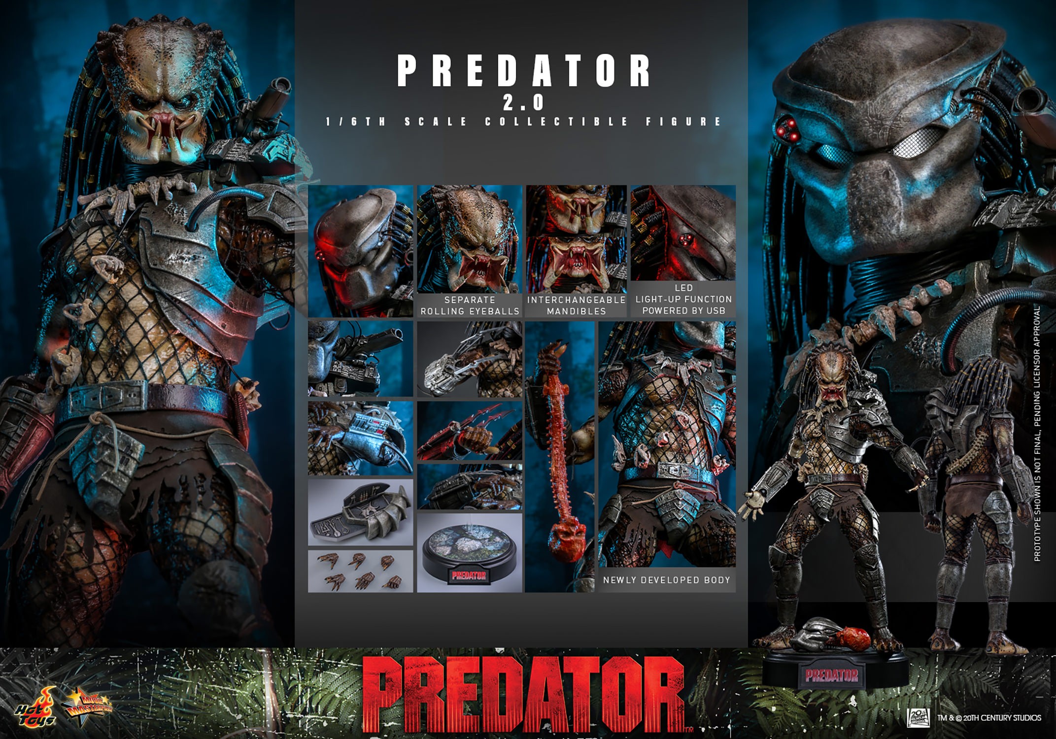 Predator (2.0) Sixth Scale Figure by Hot Toys | Sideshow