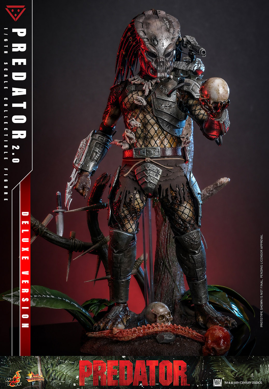 Predator Predator (2.0) Deluxe Version Sixth Scale Figure  (Prototype Shown) View 6