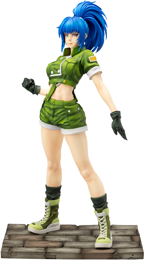 The King of Fighters Leona Bishoujo Statues  (Prototype Shown) View 13
