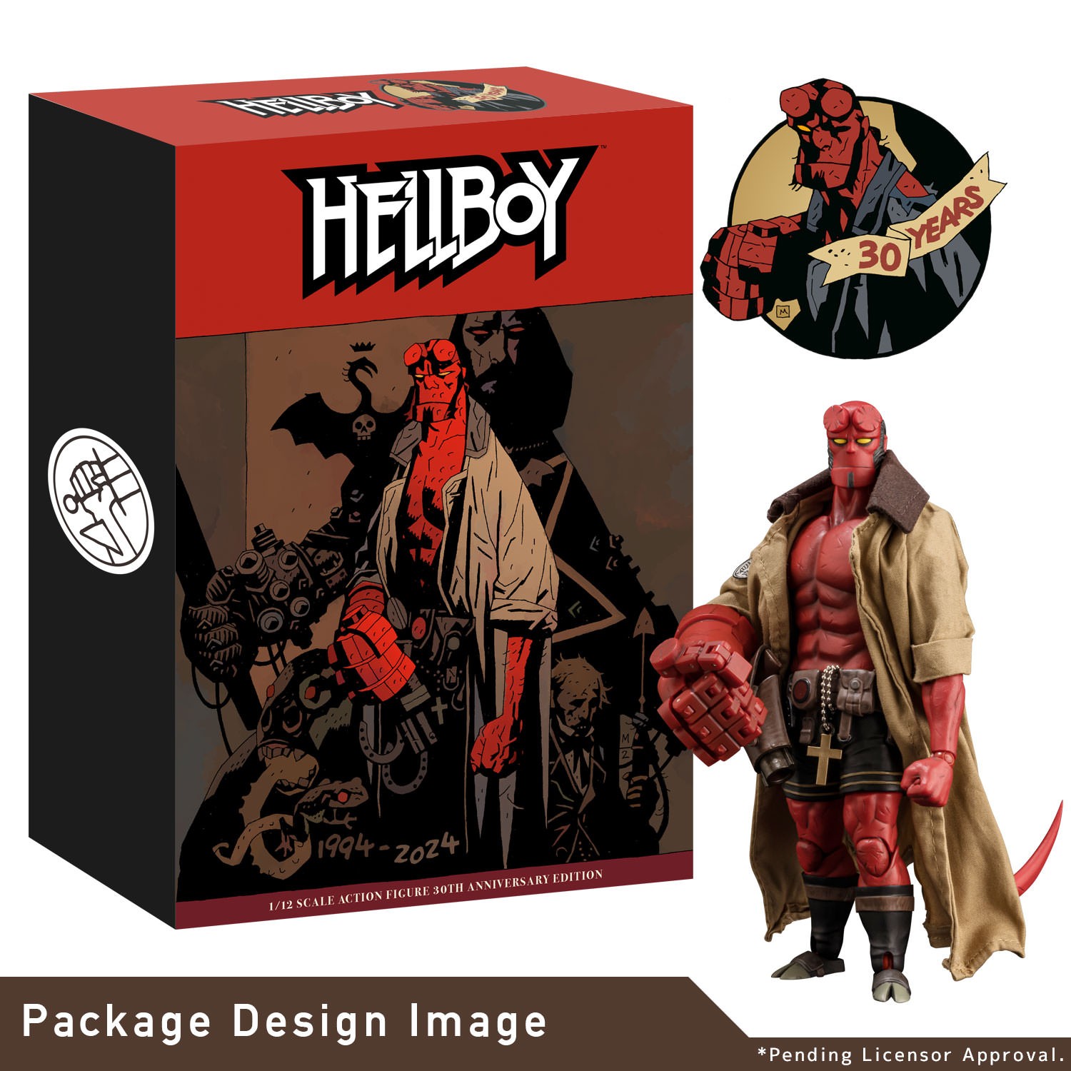 Hellboy Action Figure by 1000Toys | Sideshow Collectibles