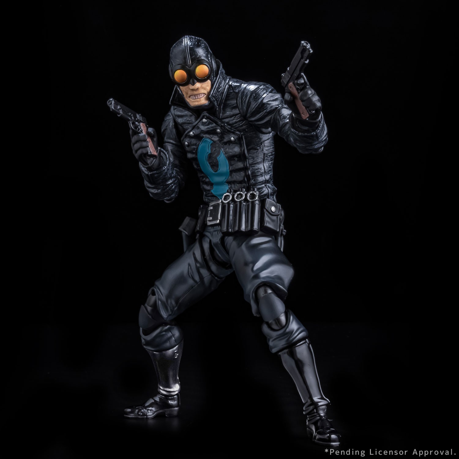 Hellboy Lobster Johnson Action Figure  (Prototype Shown) View 1