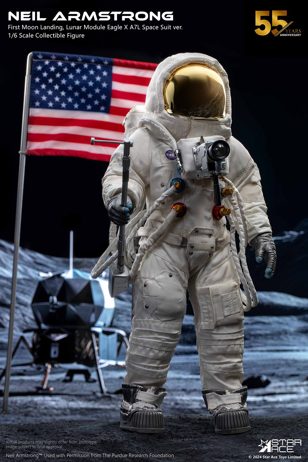 Apollo 11 Neil Armstrong Deluxe Sixth Scale Figure  (Prototype Shown) View 7
