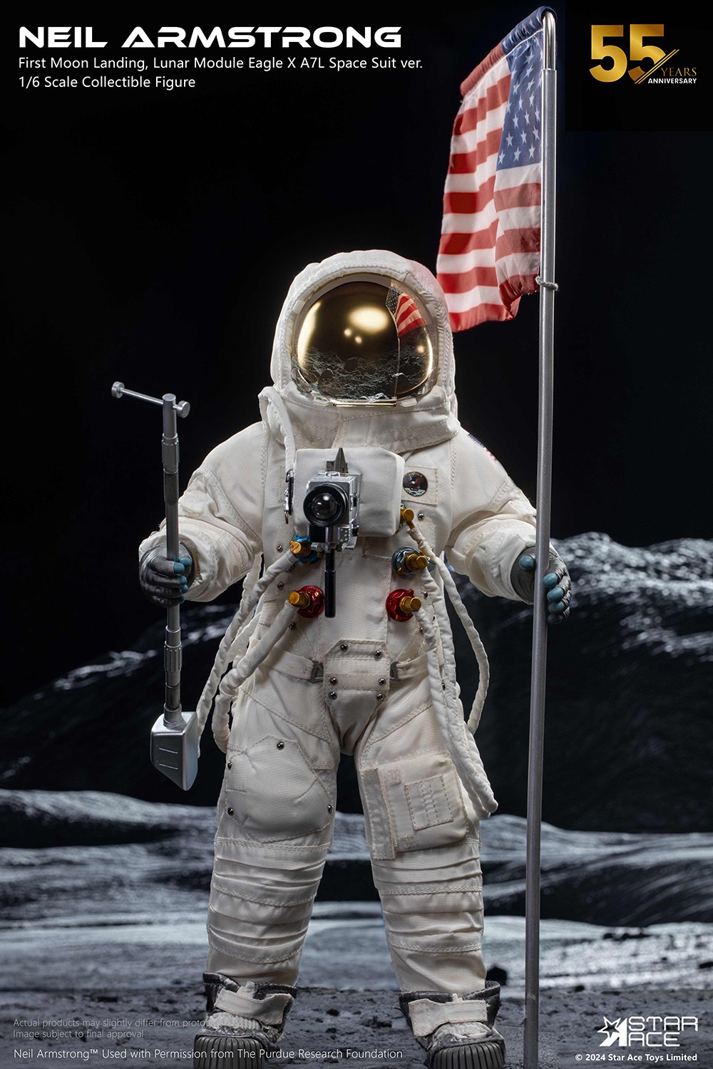 Apollo 11 Neil Armstrong Deluxe Sixth Scale Figure  (Prototype Shown) View 9