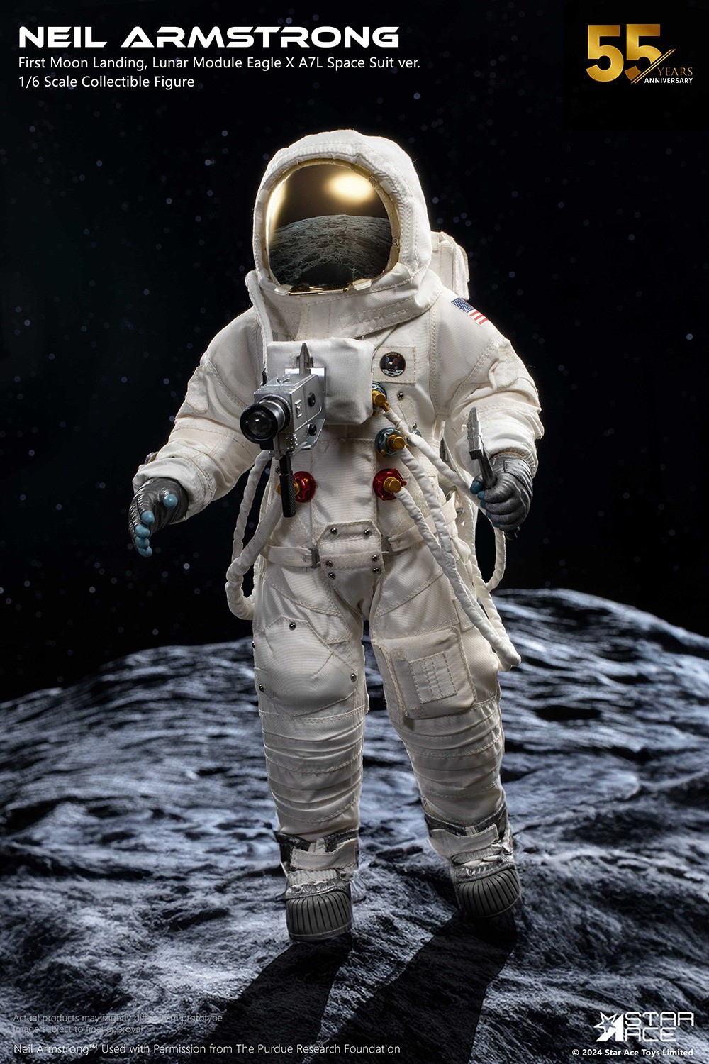 Apollo 11 Neil Armstrong Deluxe Sixth Scale Figure  (Prototype Shown) View 10