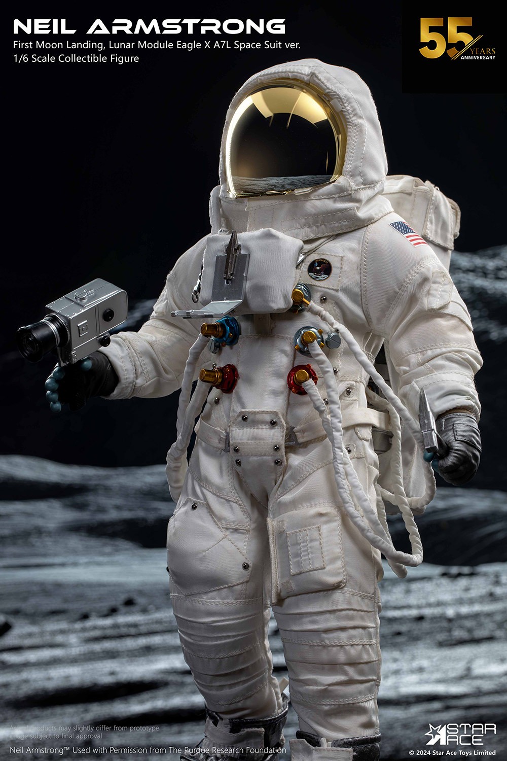 Apollo 11 Neil Armstrong Deluxe Sixth Scale Figure  (Prototype Shown) View 12