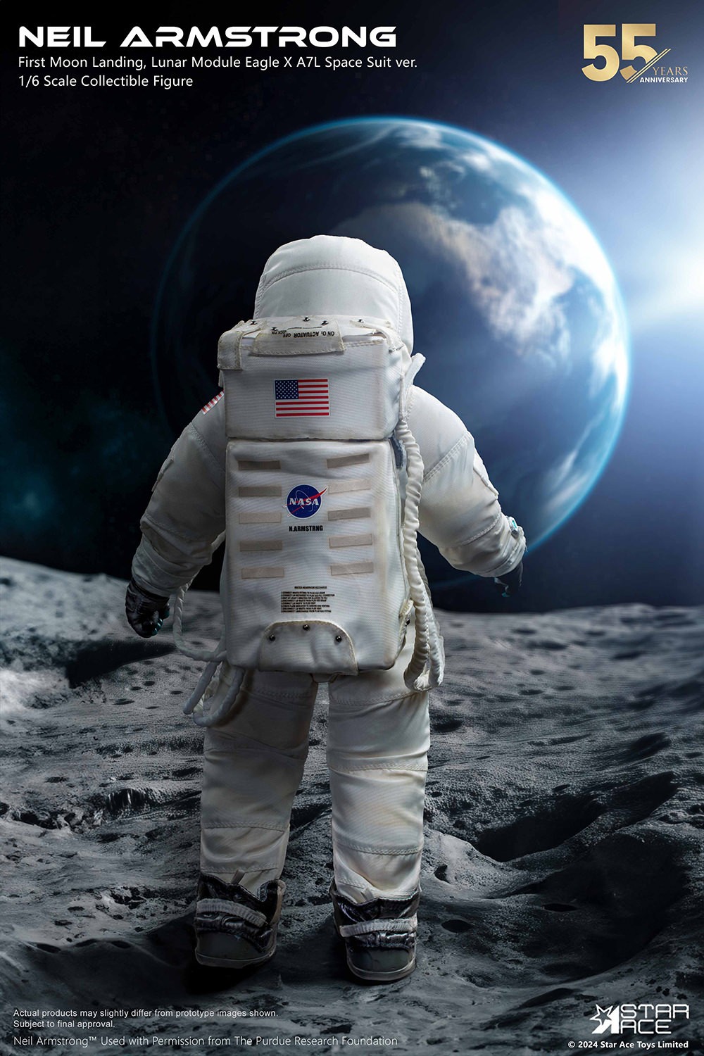 Apollo 11 Neil Armstrong Deluxe Sixth Scale Figure  (Prototype Shown) View 13